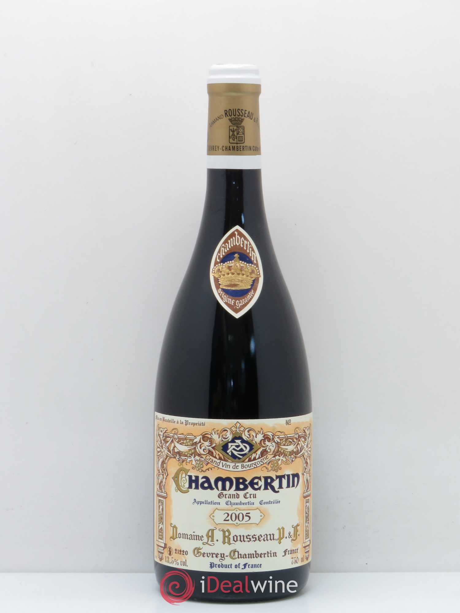 Chambertin Grand Cru Armand Rousseau (Domaine) 2005 - Lot de 1 bouteille - 0