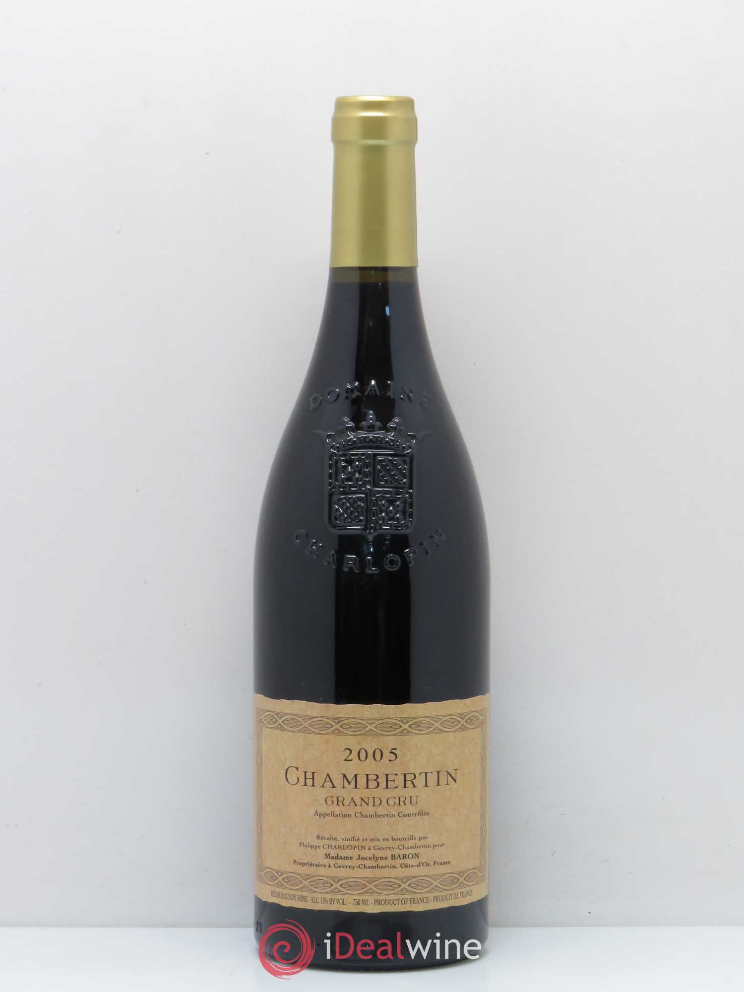 Chambertin Grand Cru Domaine Charlopin 2005 - Posten von 1 Flasche - 0