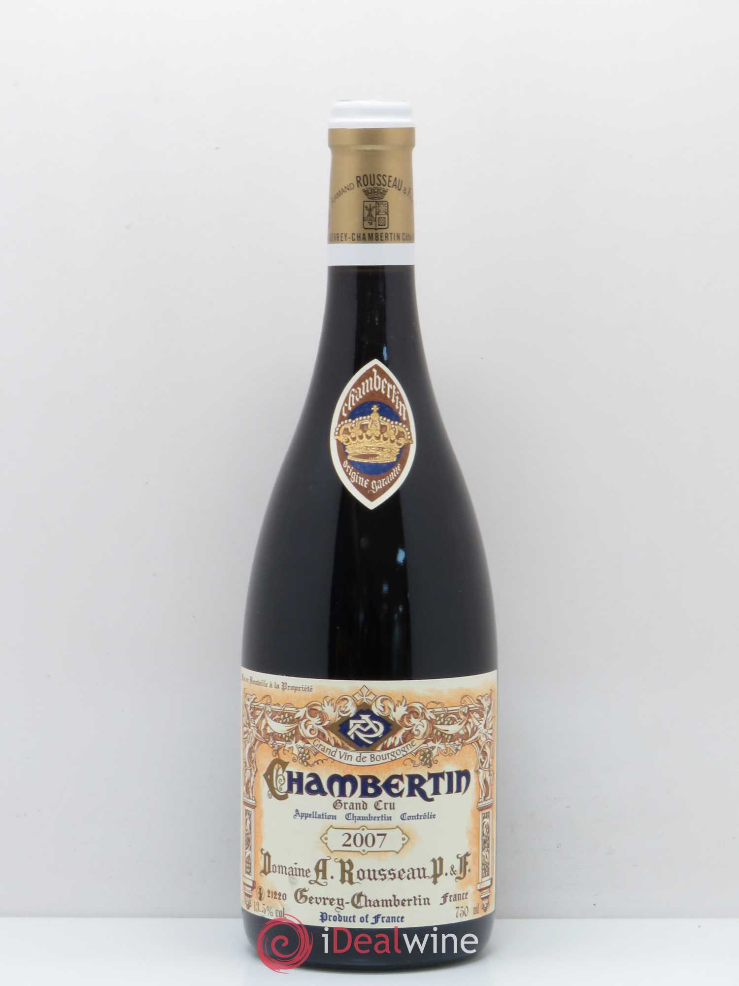 Chambertin Grand Cru Armand Rousseau (Domaine) 2007 - Lot de 1 bouteille - 0