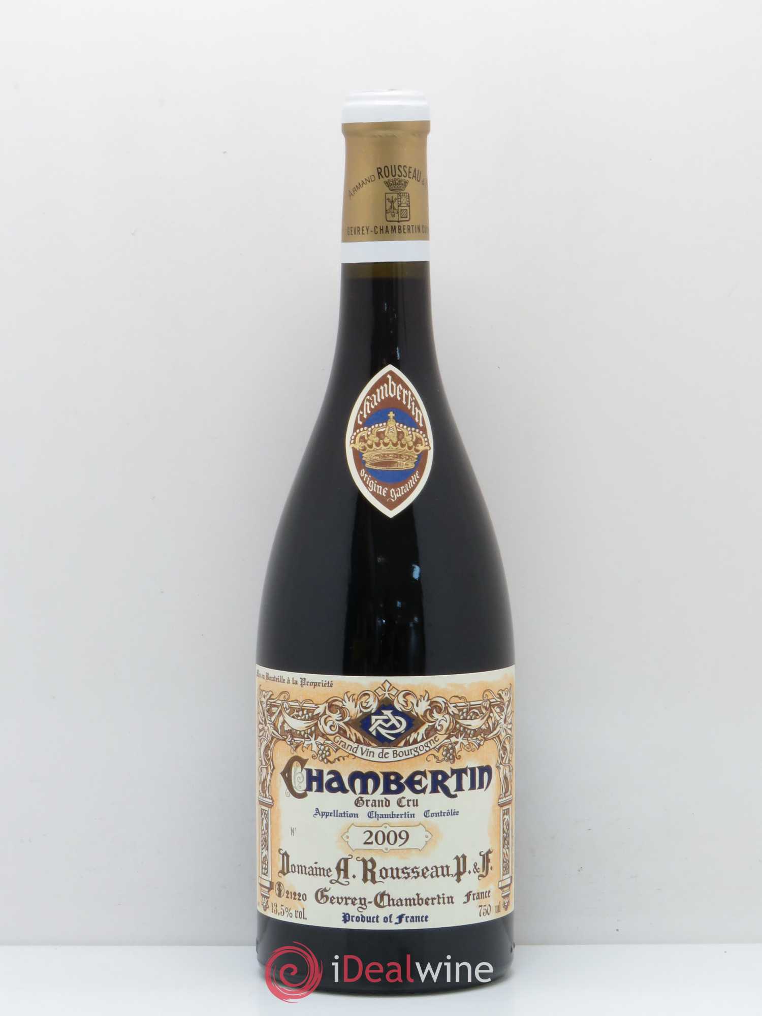 Chambertin Grand Cru Armand Rousseau (Domaine) 2009 - Lot de 1 bouteille - 0