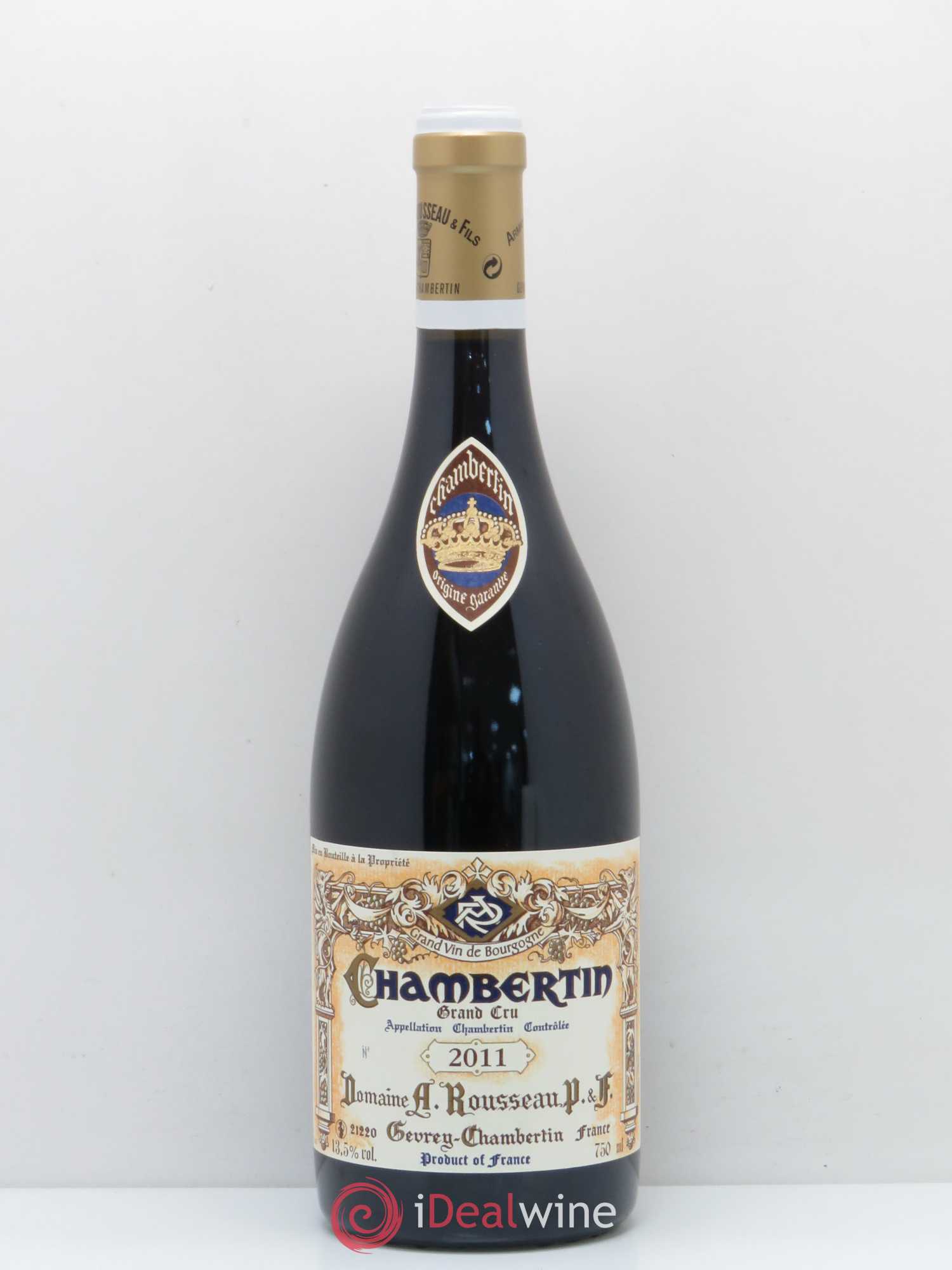 Chambertin Grand Cru Armand Rousseau (Domaine) 2011 - Lot de 1 bouteille - 0