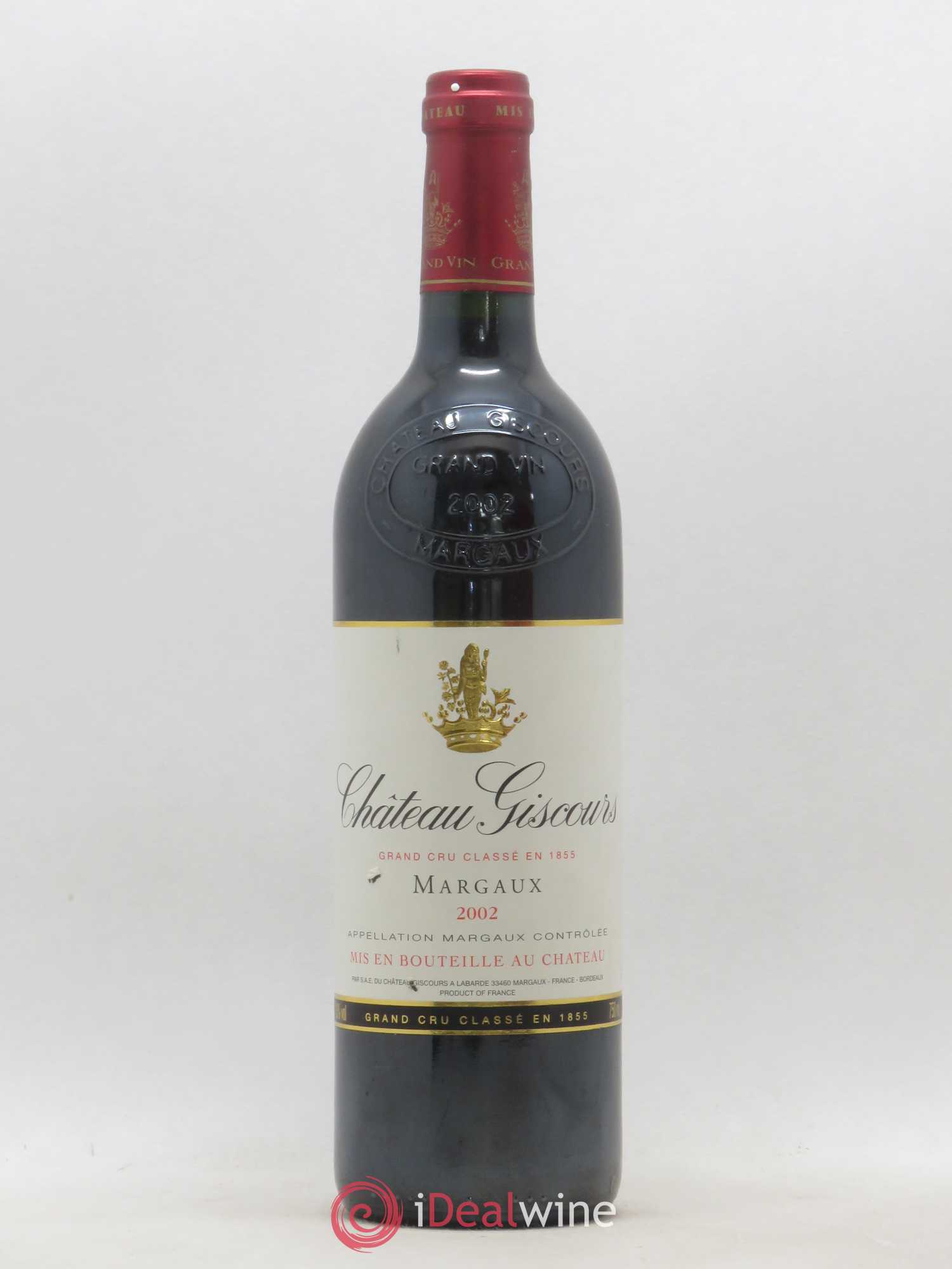 Château Giscours 3ème Grand Cru Classé 2002 - Lot de 1 bouteille - 0