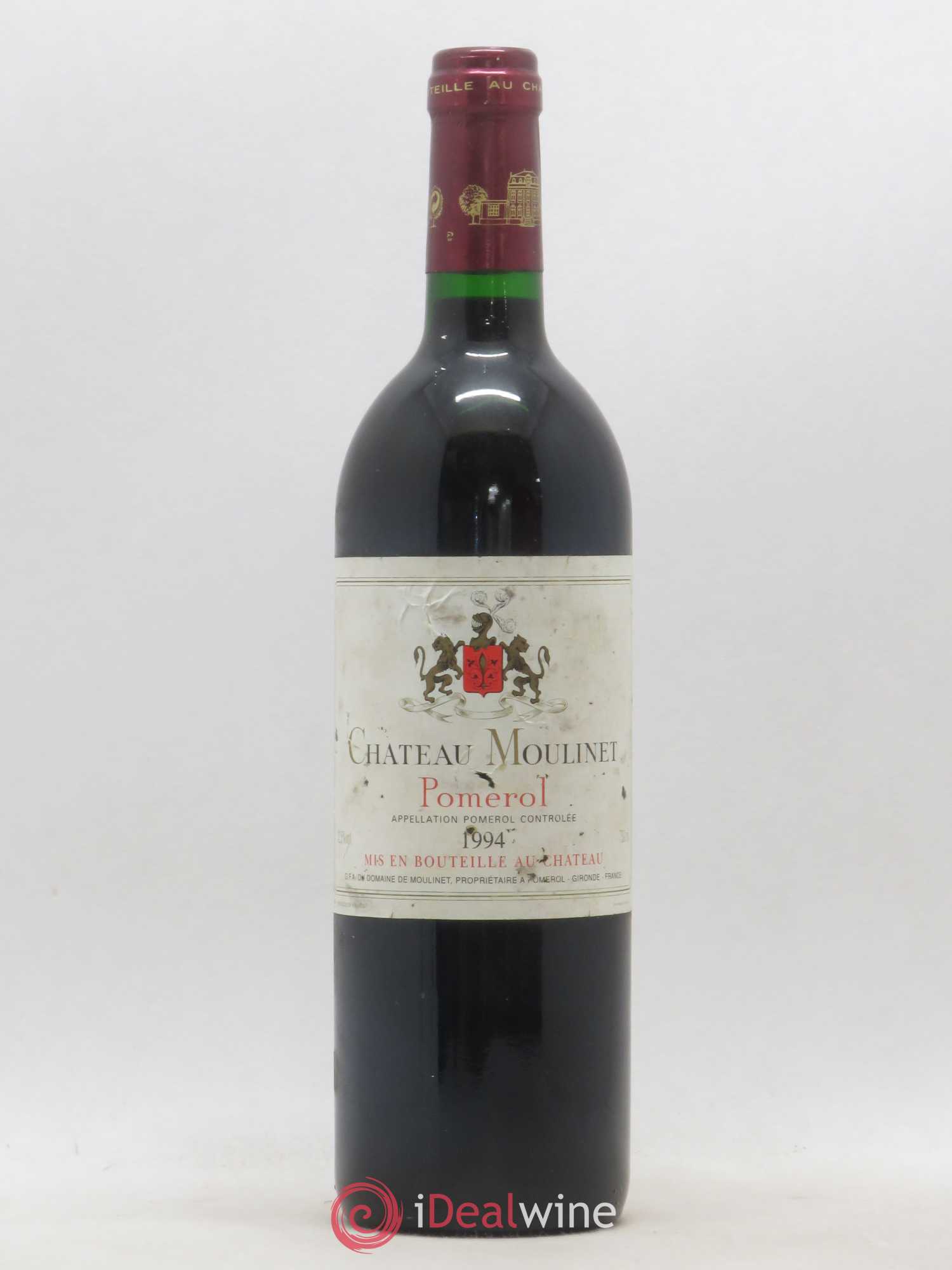 Château Moulinet 1994 - Lot de 1 bouteille - 0