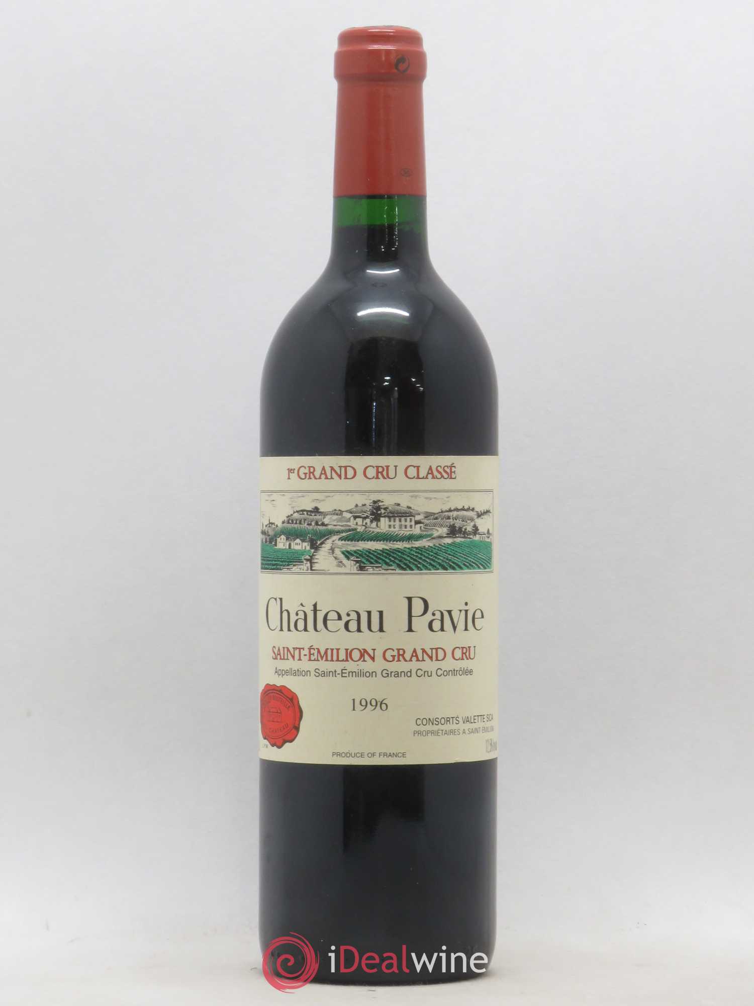 Château Pavie 1er Grand Cru Classé A 1996 - Lot de 1 bouteille - 0