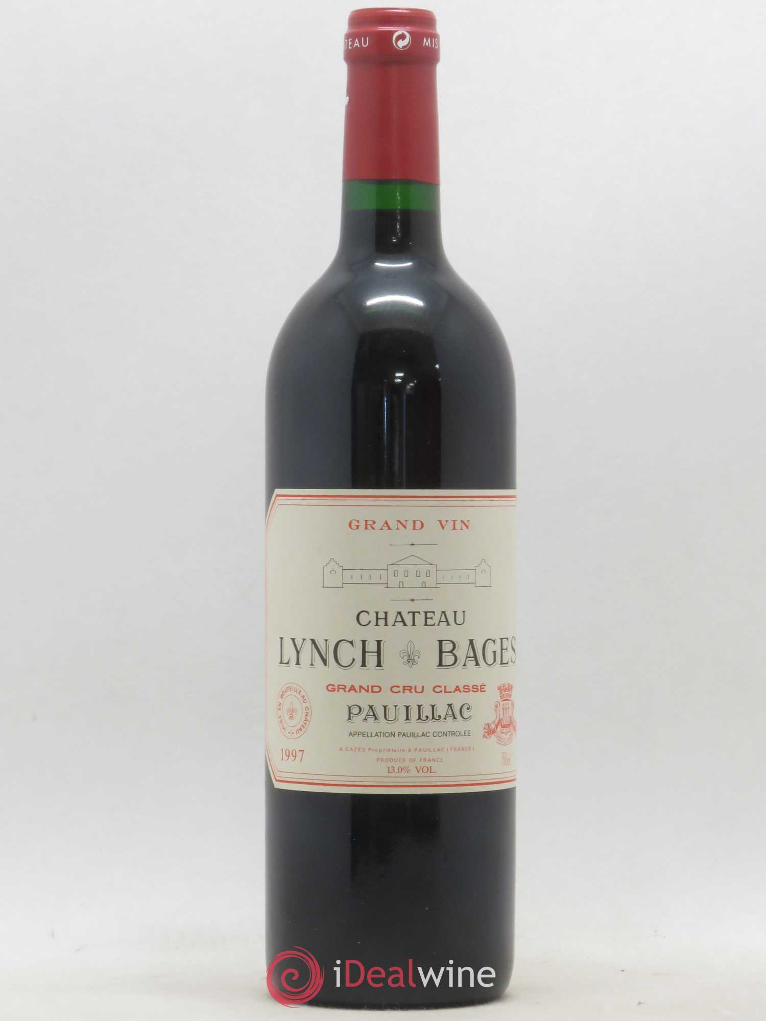 Château Lynch Bages 5ème Grand Cru Classé 1997 - Lot de 1 bouteille - 0