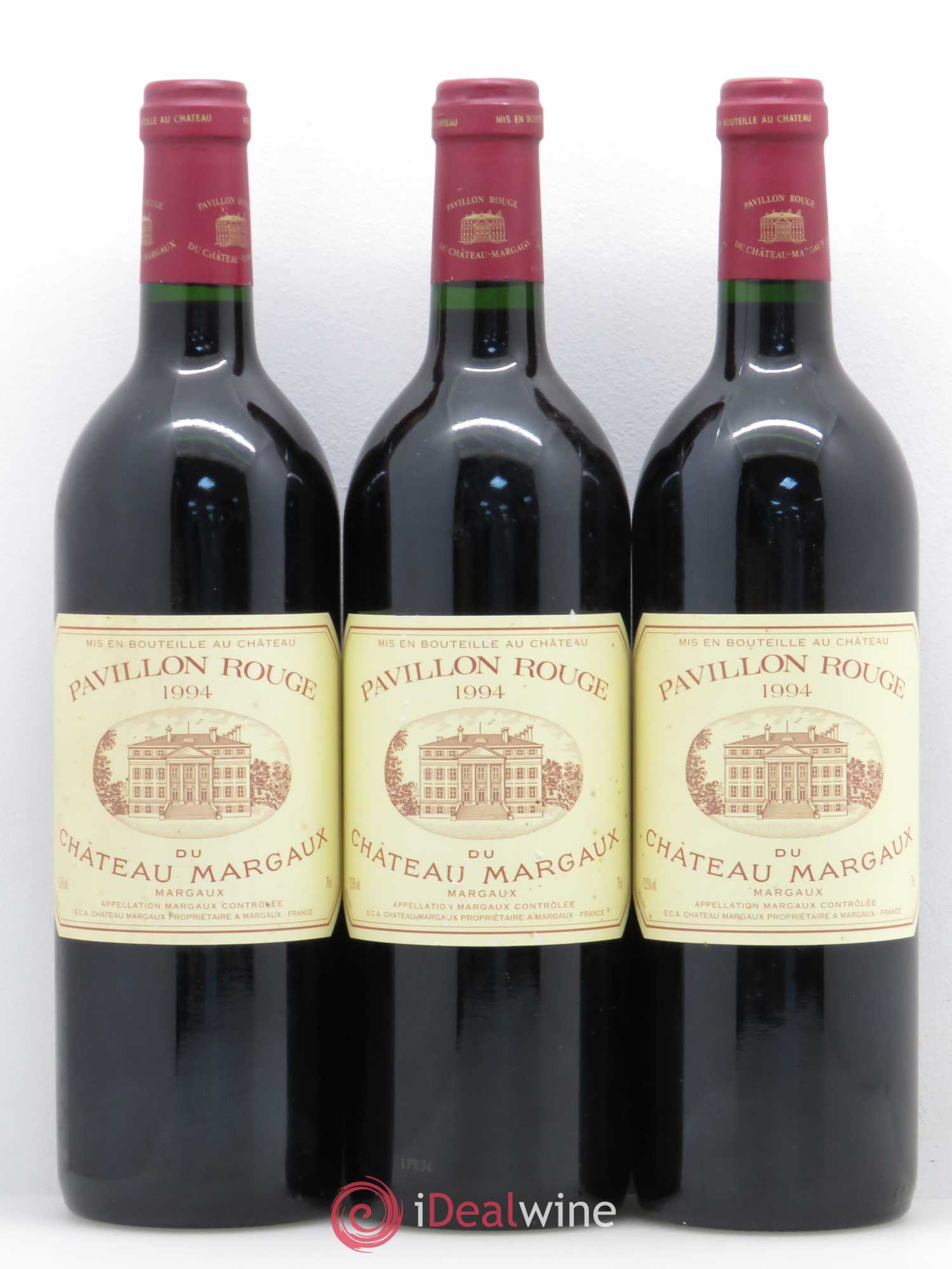 Pavillon Rouge du Château Margaux Second Vin 1994 - Posten von 6 Flaschen - 1
