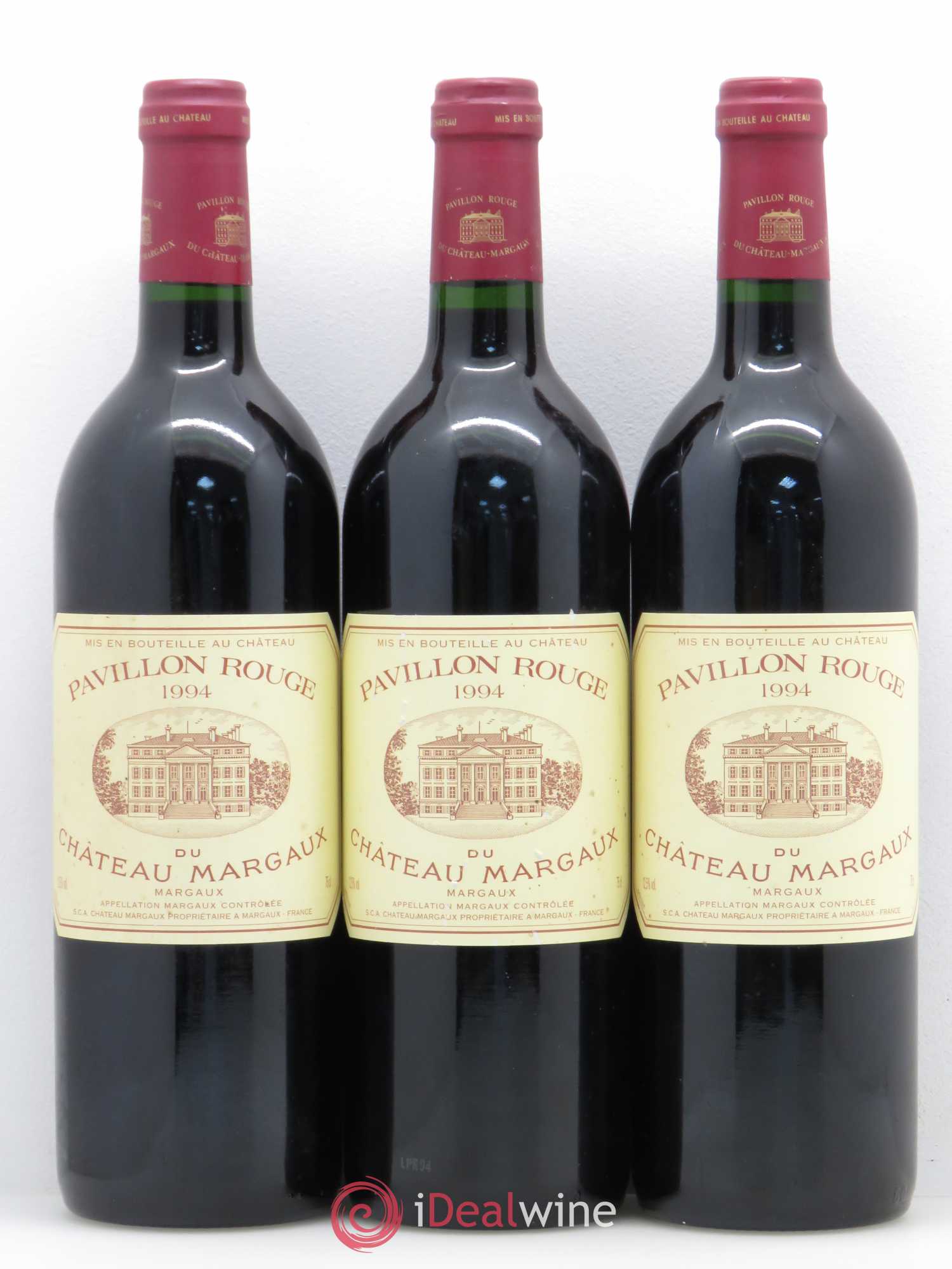 Pavillon Rouge du Château Margaux Second Vin 1994 - Posten von 6 Flaschen - 2