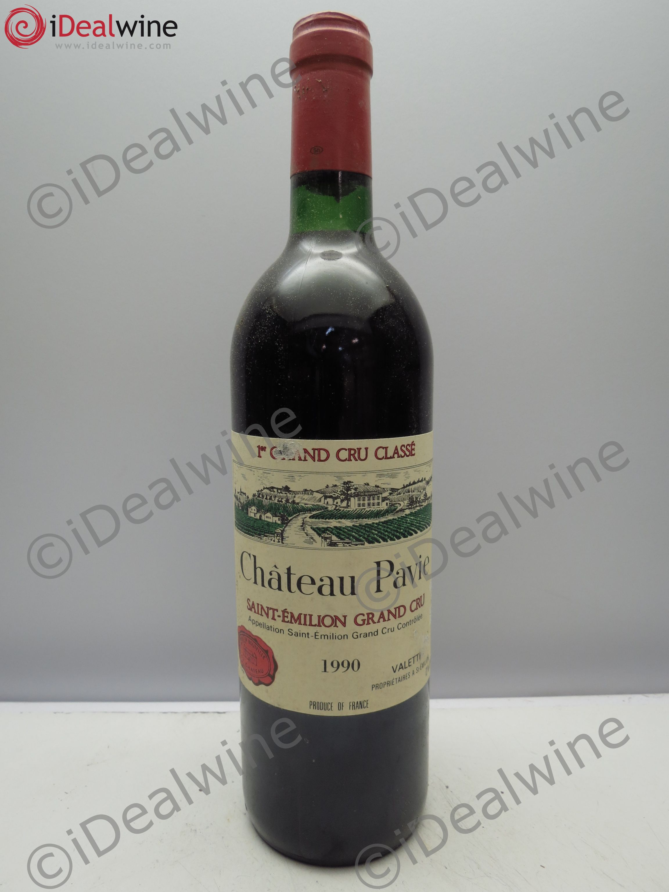 Château Pavie 1er Grand Cru Classé A 1990 - Lot de 6 bouteilles - 0