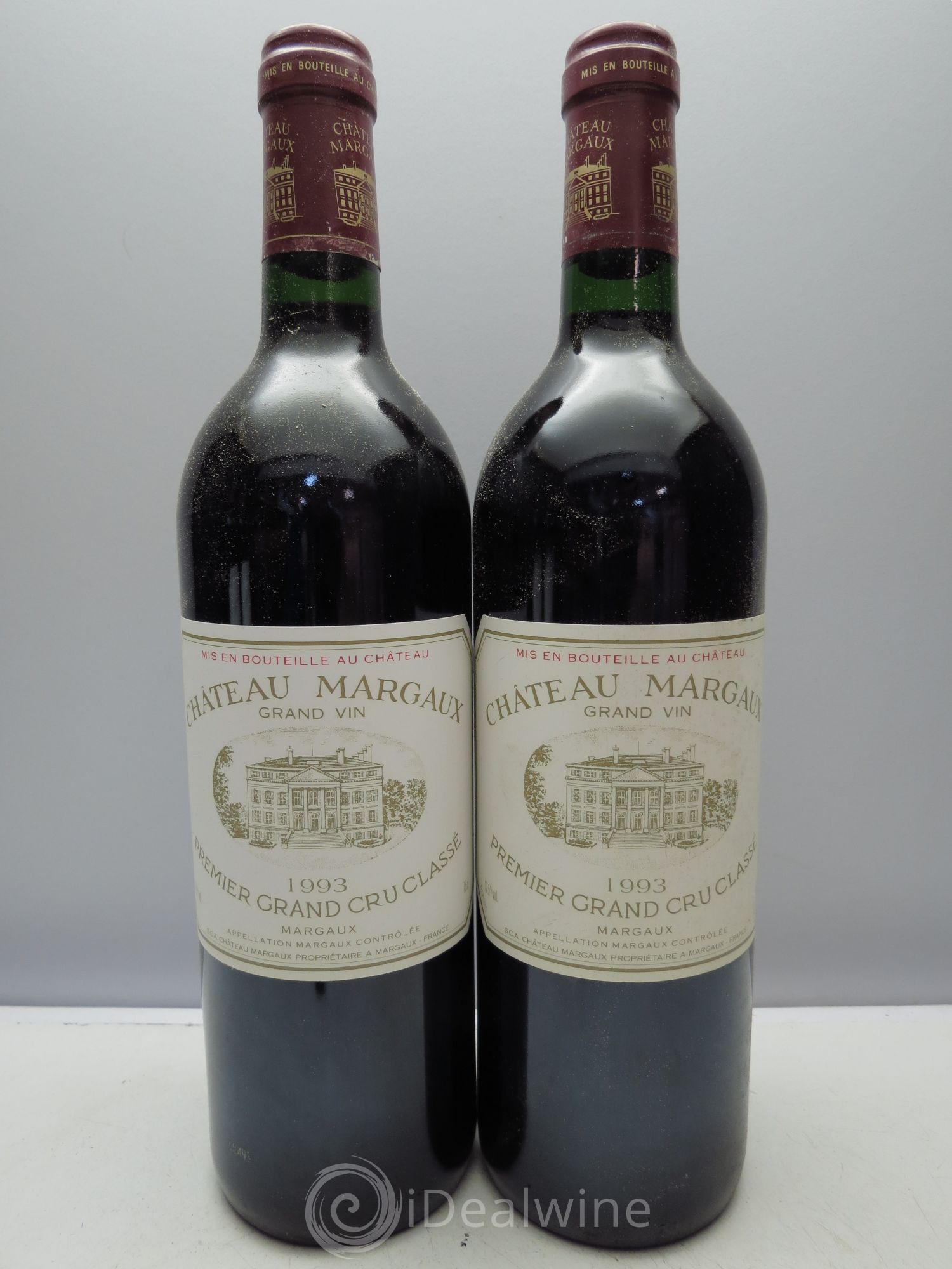 Château Margaux 1er Grand Cru Classé 1993 - Lot de 12 bouteilles - 1