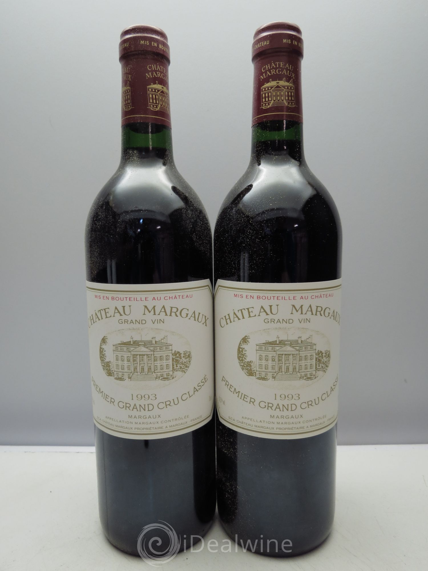 Château Margaux 1er Grand Cru Classé (CB sans couvercle) 1993 - Lot de 12 bouteilles - 1
