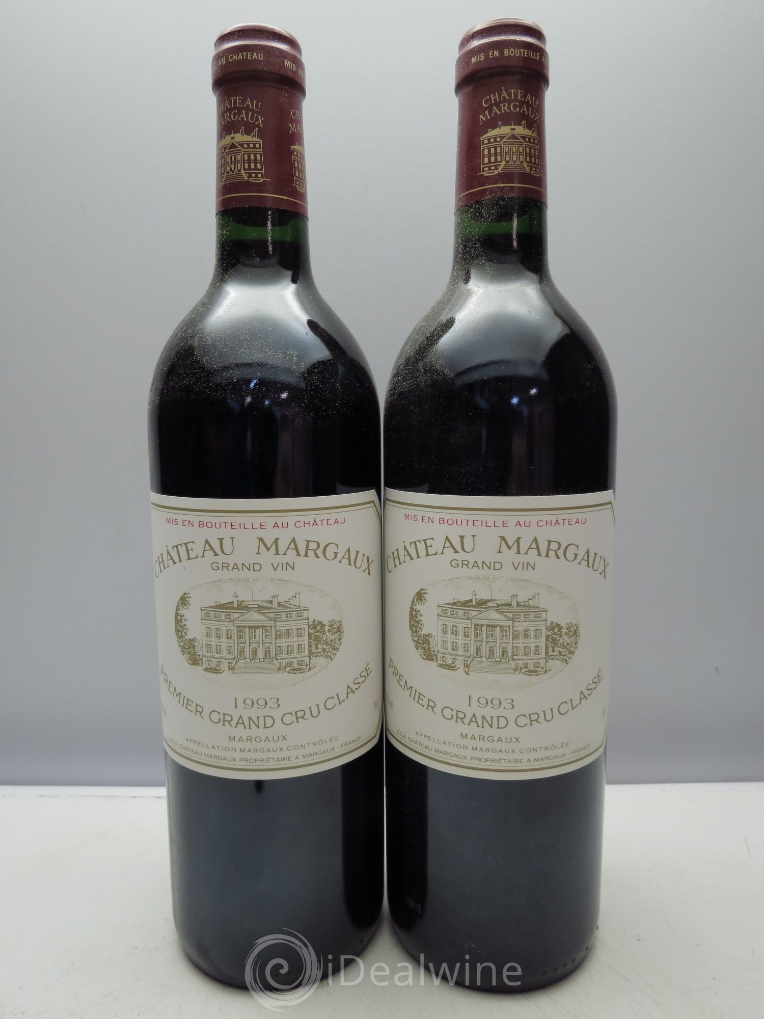 Château Margaux 1er Grand Cru Classé (CB sans couvercle) 1993 - Lot de 12 bouteilles - 3