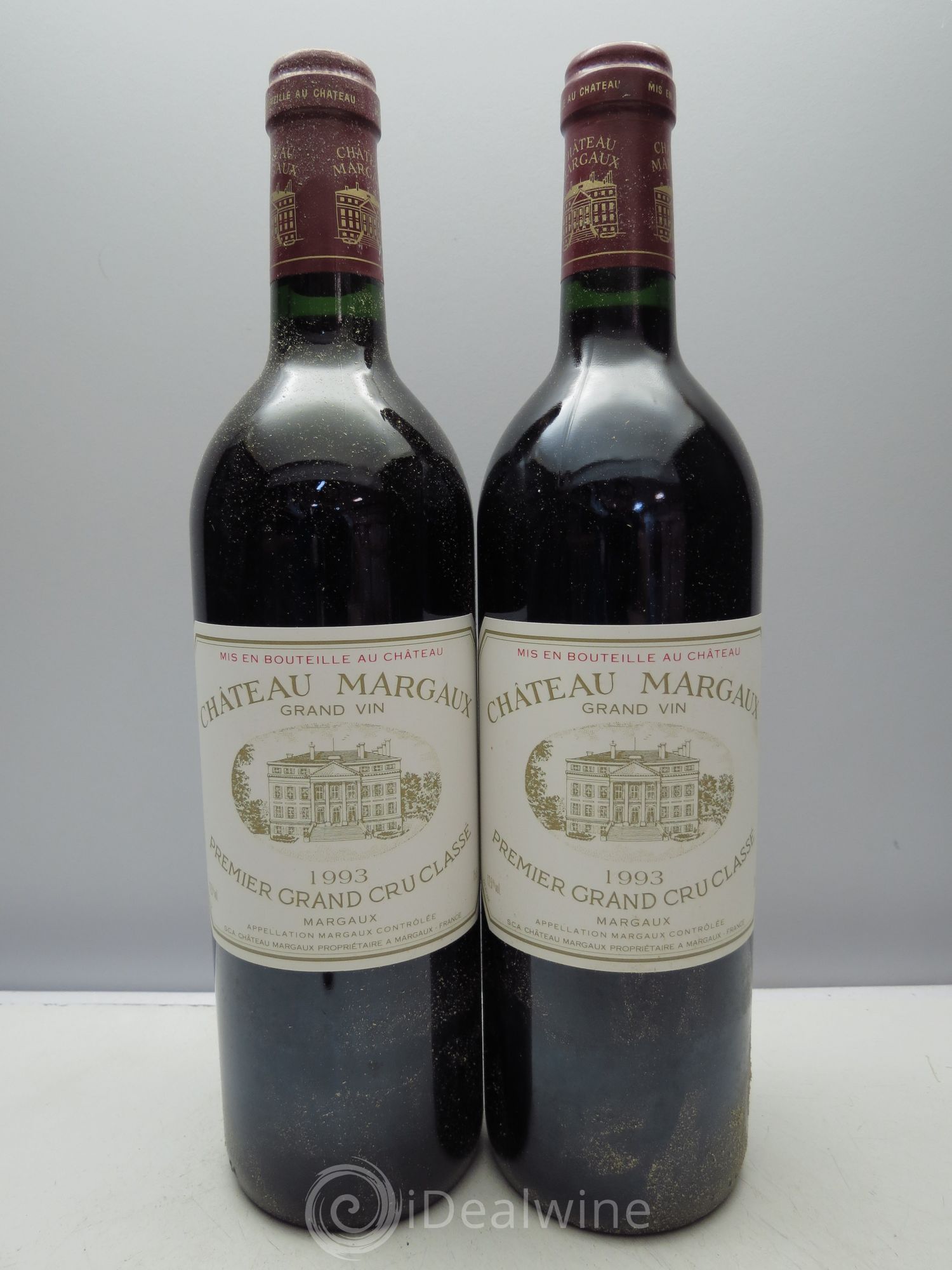 Château Margaux 1er Grand Cru Classé (CB sans couvercle) 1993 - Lot de 12 bouteilles - 6
