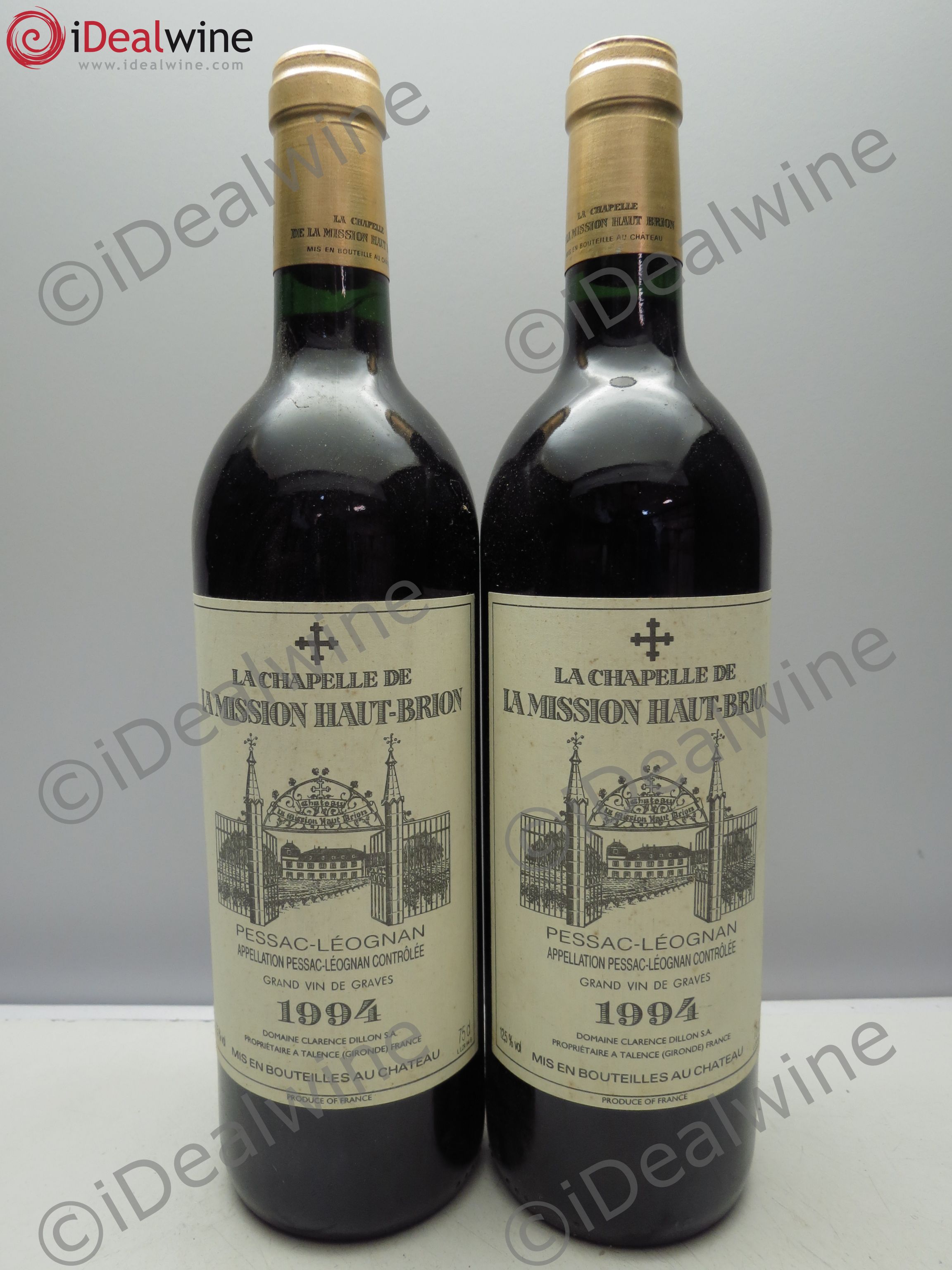La Chapelle de La Mission Haut-Brion Second Vin 1994 - Lot de 2 bouteilles - 0