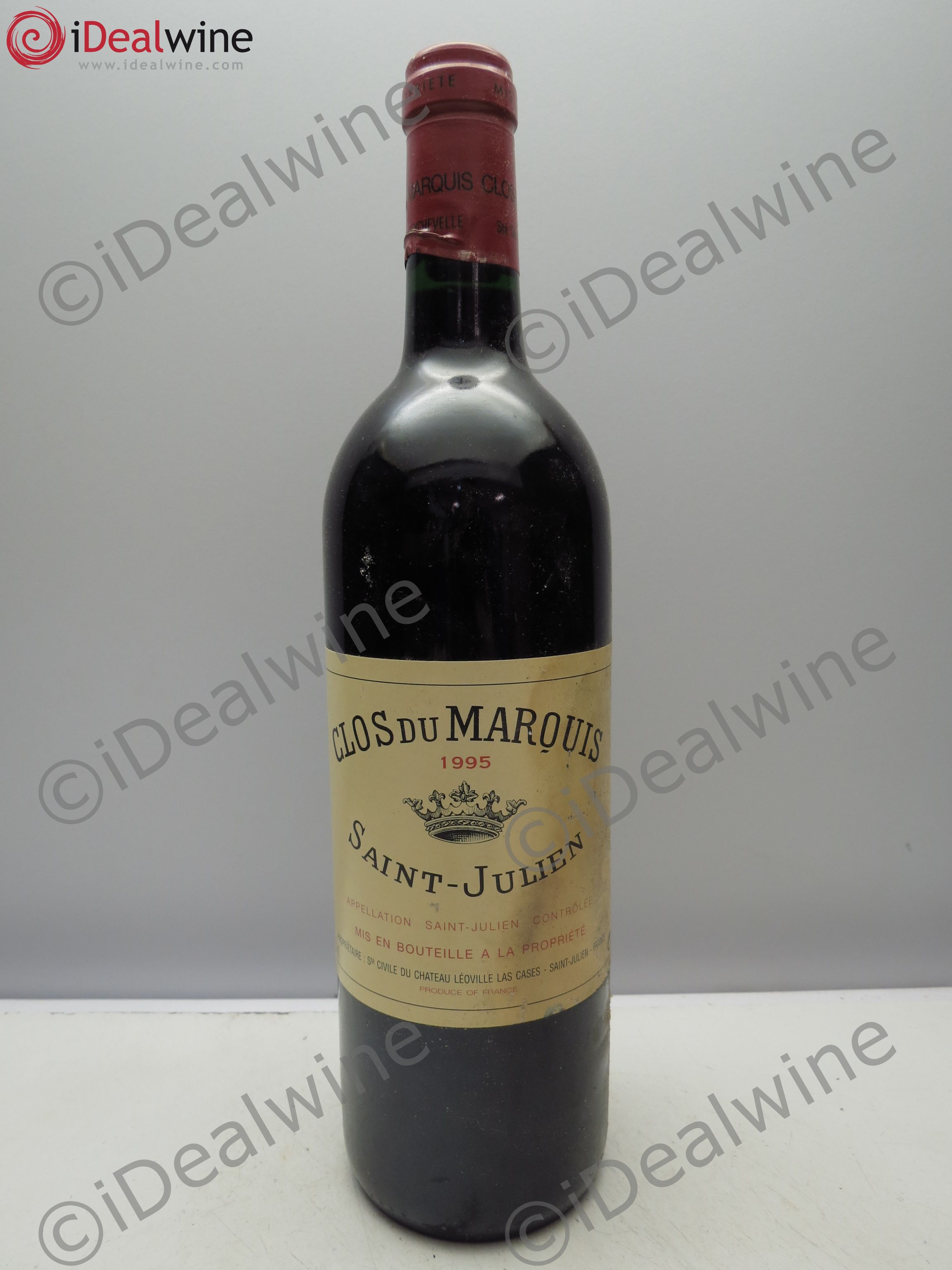 Clos du Marquis (CB sans couvercle) 1995 - Lot de 12 bouteilles - 0