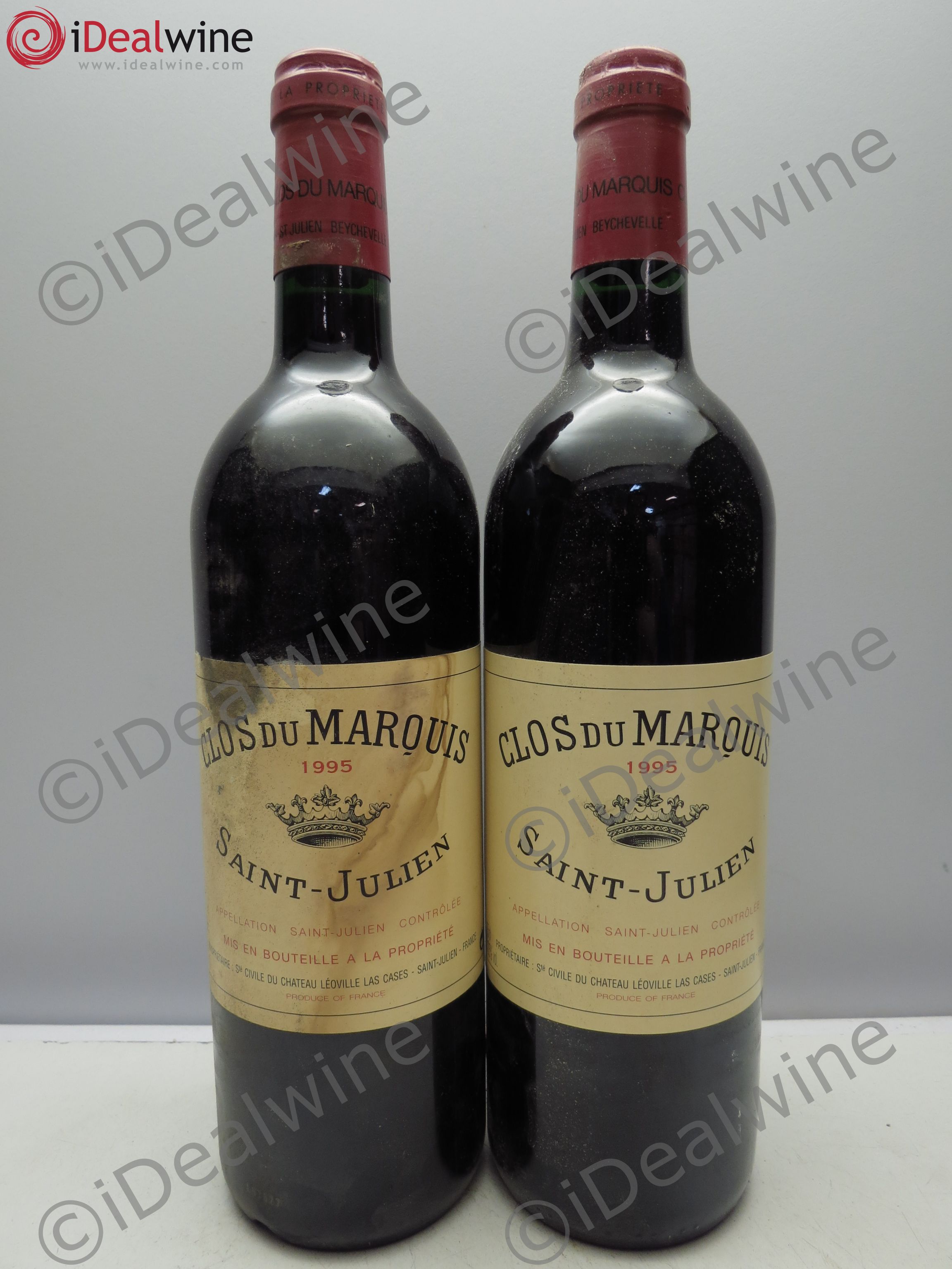 Clos du Marquis 1995 - Lot de 2 bouteilles - 0