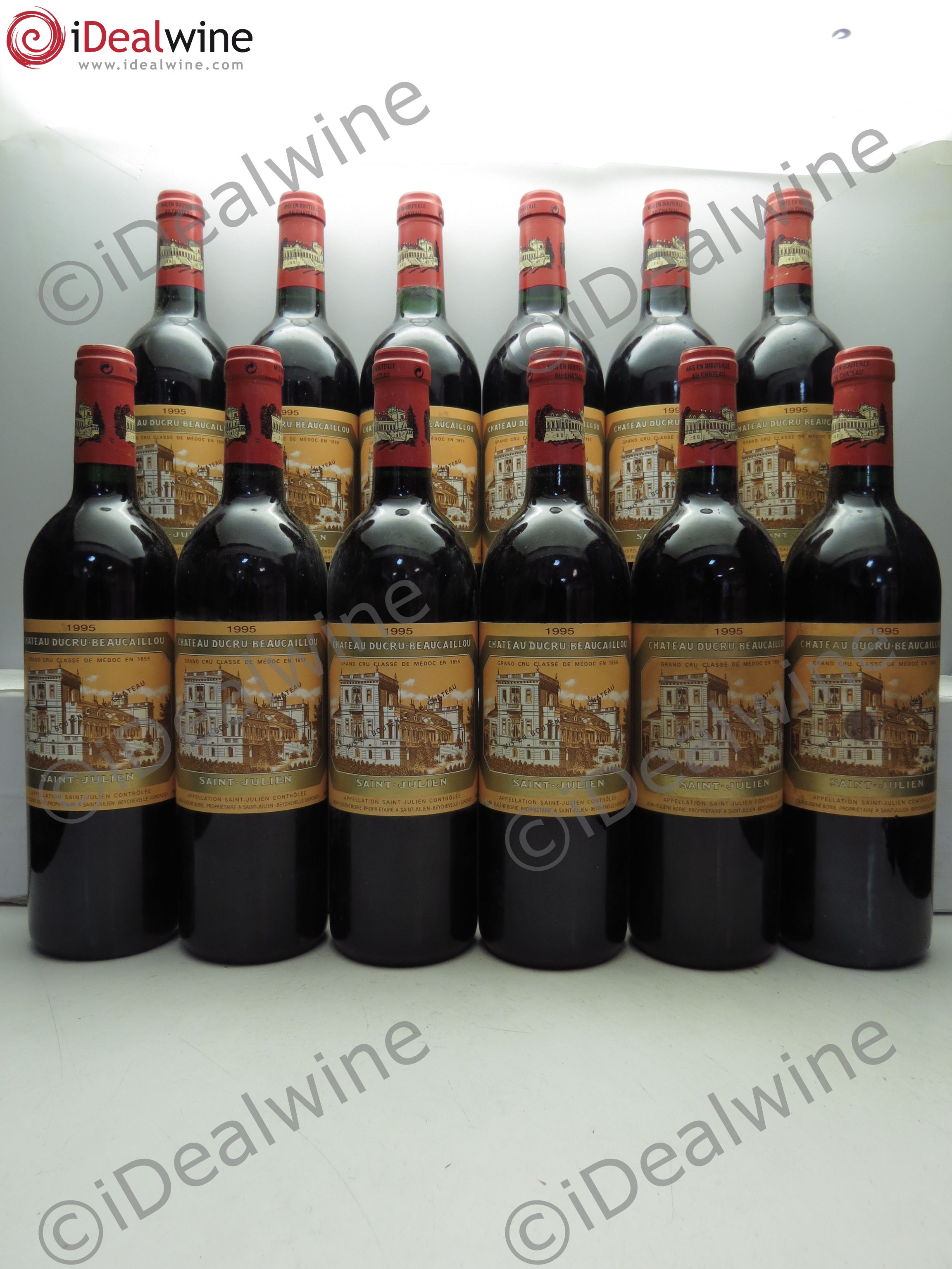 Château Ducru Beaucaillou 2ème Grand Cru Classé 1995 - Lot de 12 bouteilles - 0