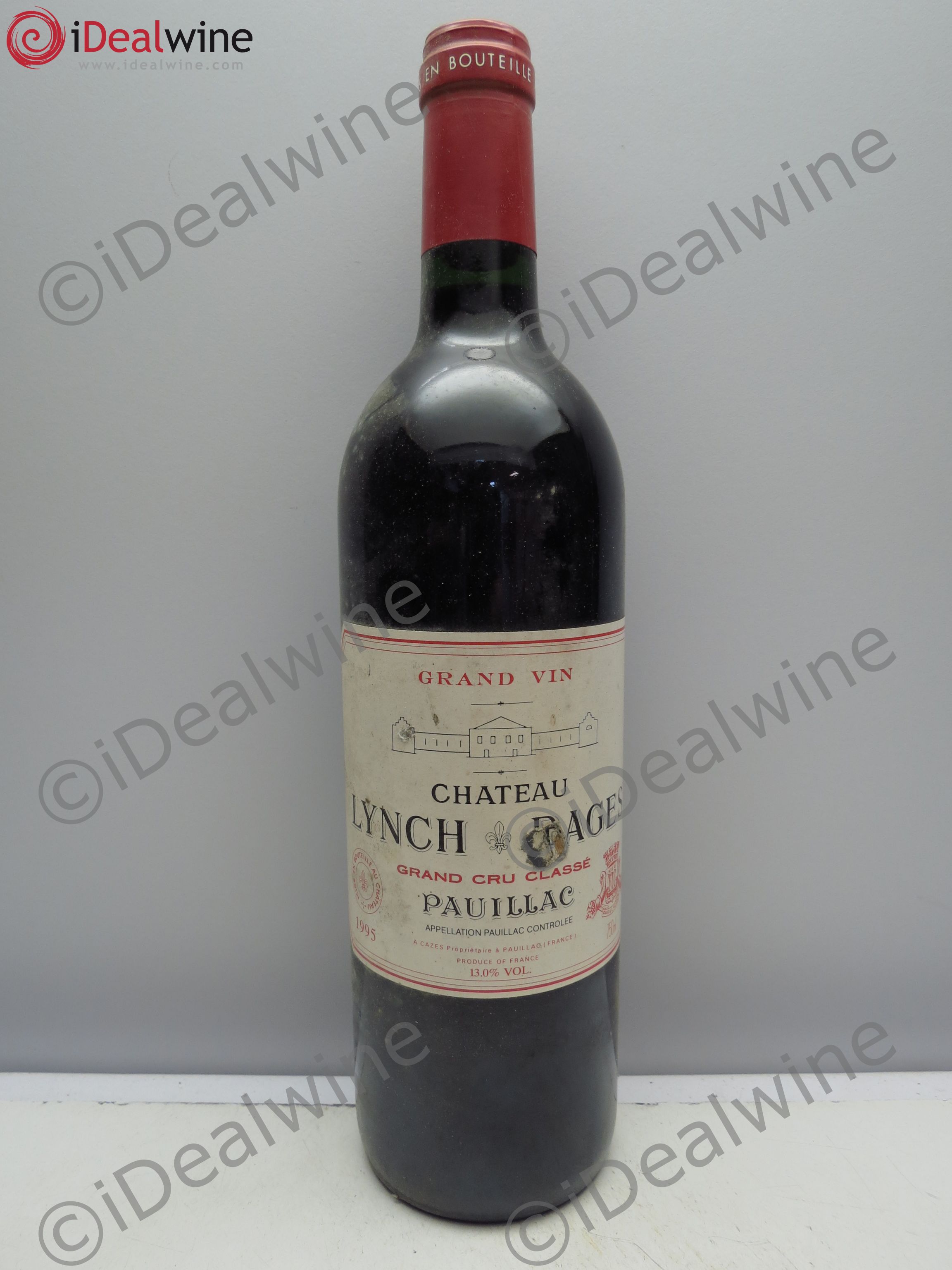 Château Lynch Bages 5ème Grand Cru Classé 1995 - Lot de 6 bouteilles - 0
