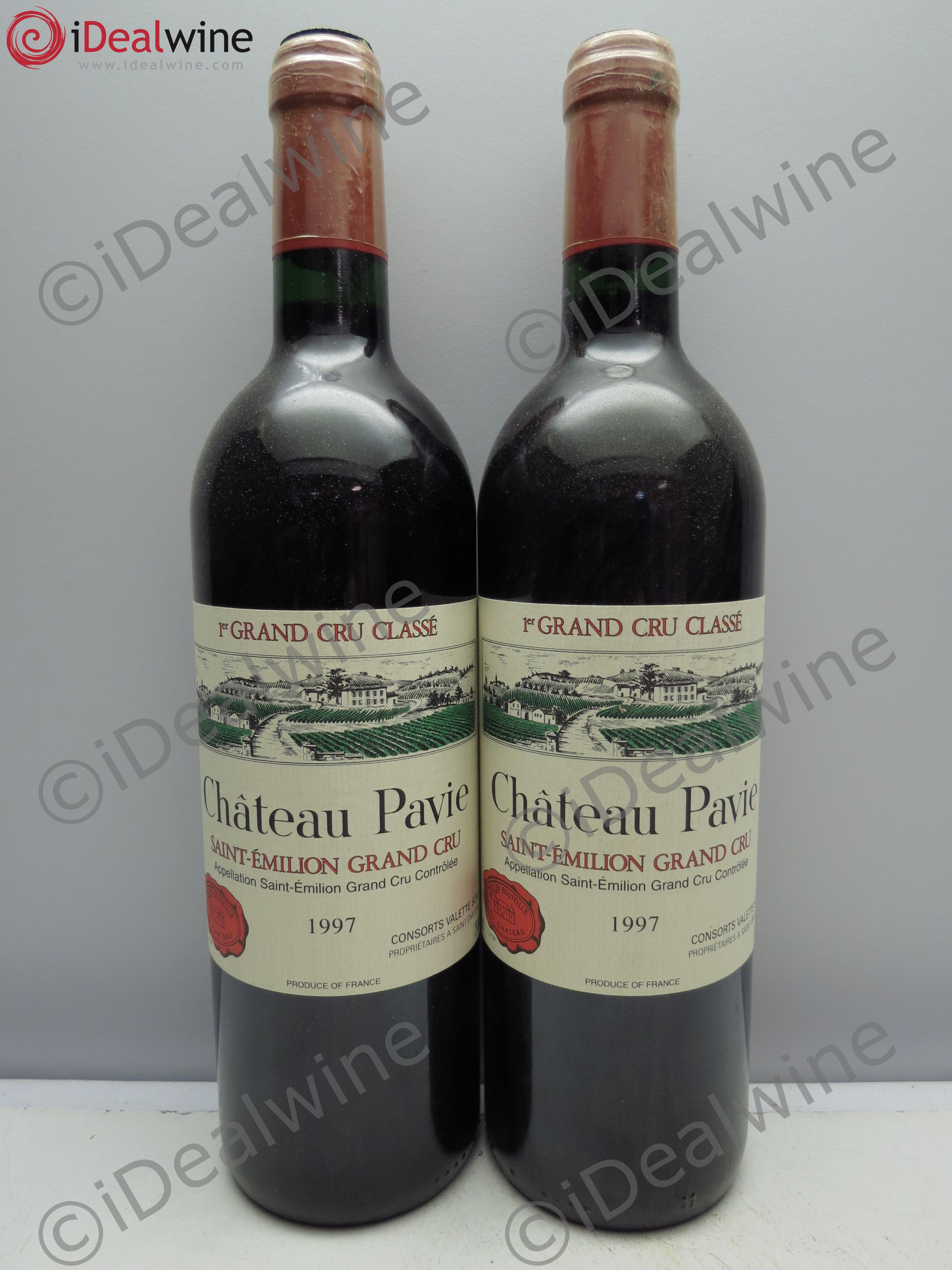 Château Pavie 1er Grand Cru Classé A 1997 - Lot de 2 bouteilles - 0