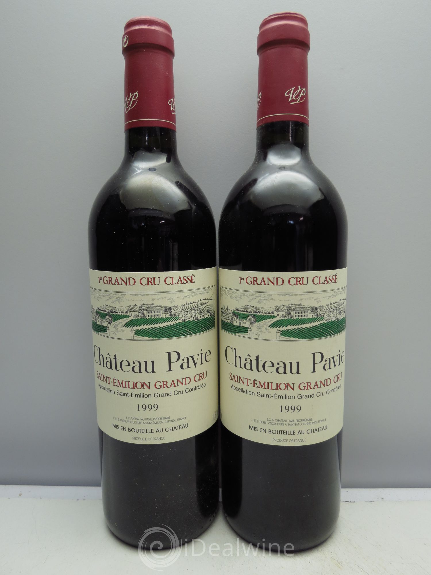 Château Pavie 1er Grand Cru Classé A (2 CB de 6btes) 1999 - Lot de 12 bouteilles - 6