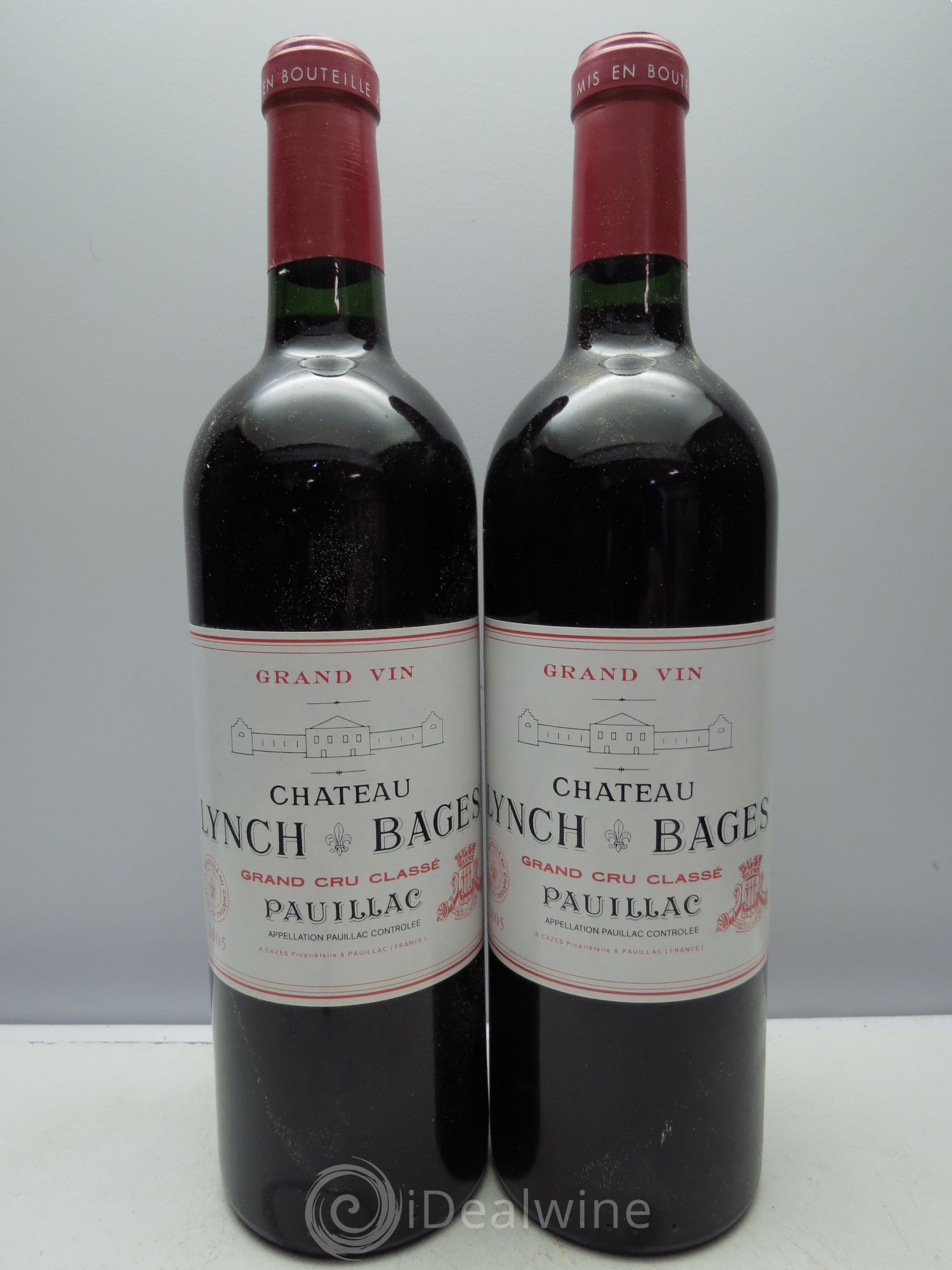 Château Lynch Bages 5ème Grand Cru Classé (CB sans couvercle) 2005 - Lot de 12 bouteilles - 2