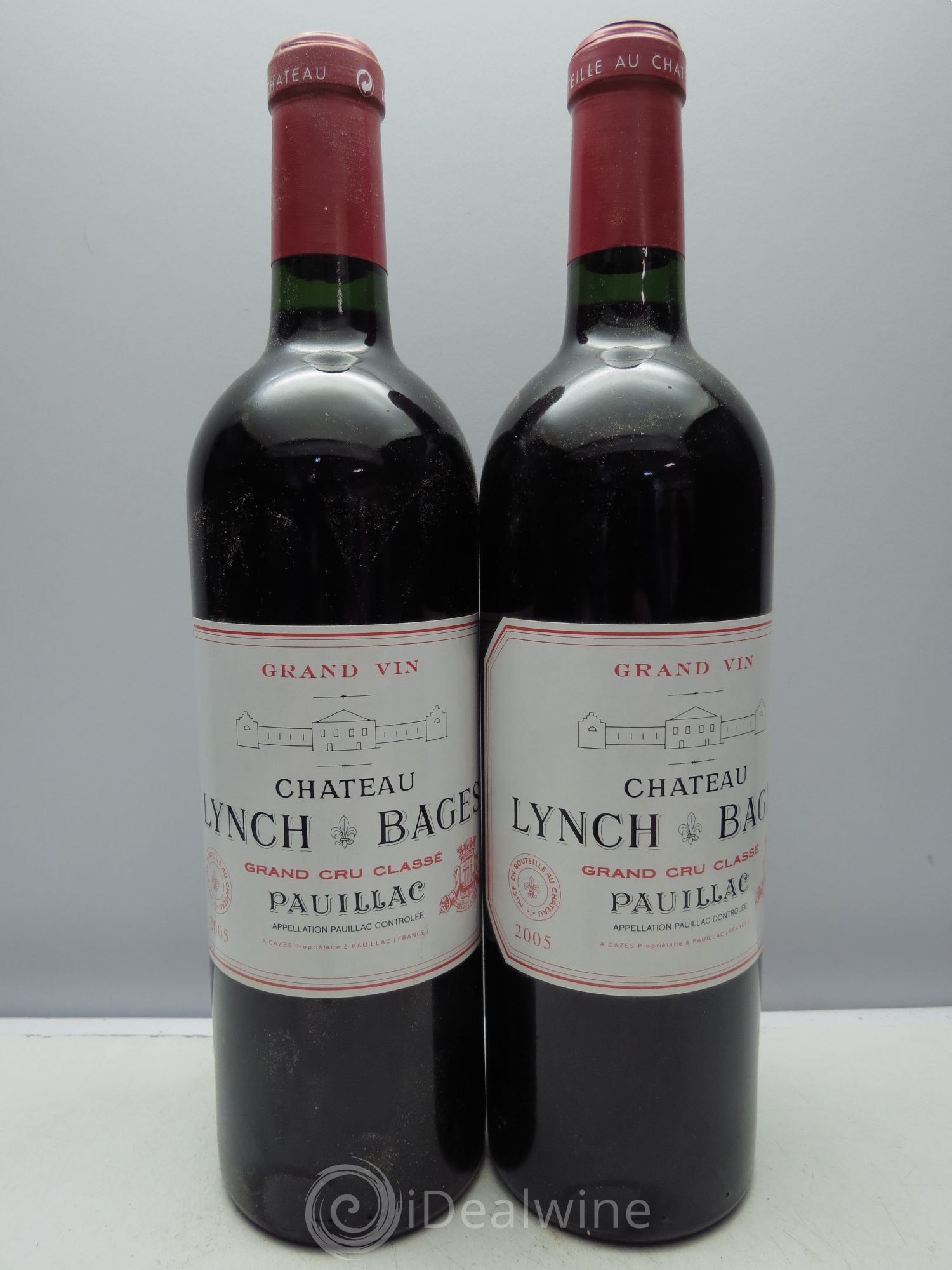 Château Lynch Bages 5ème Grand Cru Classé (CB sans couvercle) 2005 - Lot de 12 bouteilles - 4