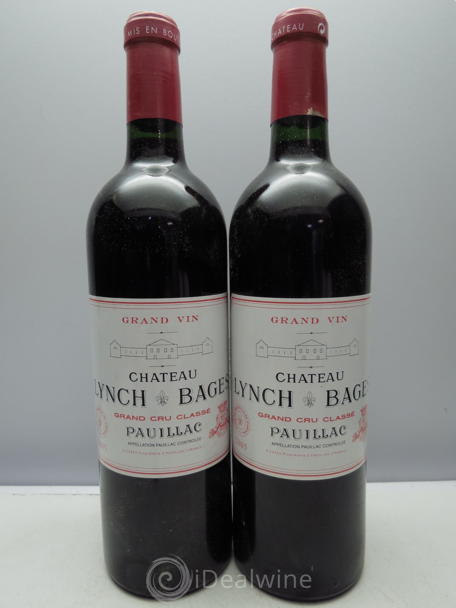 Château Lynch Bages 5ème Grand Cru Classé (CB sans couvercle) 2005 - Lot de 12 bouteilles - 5