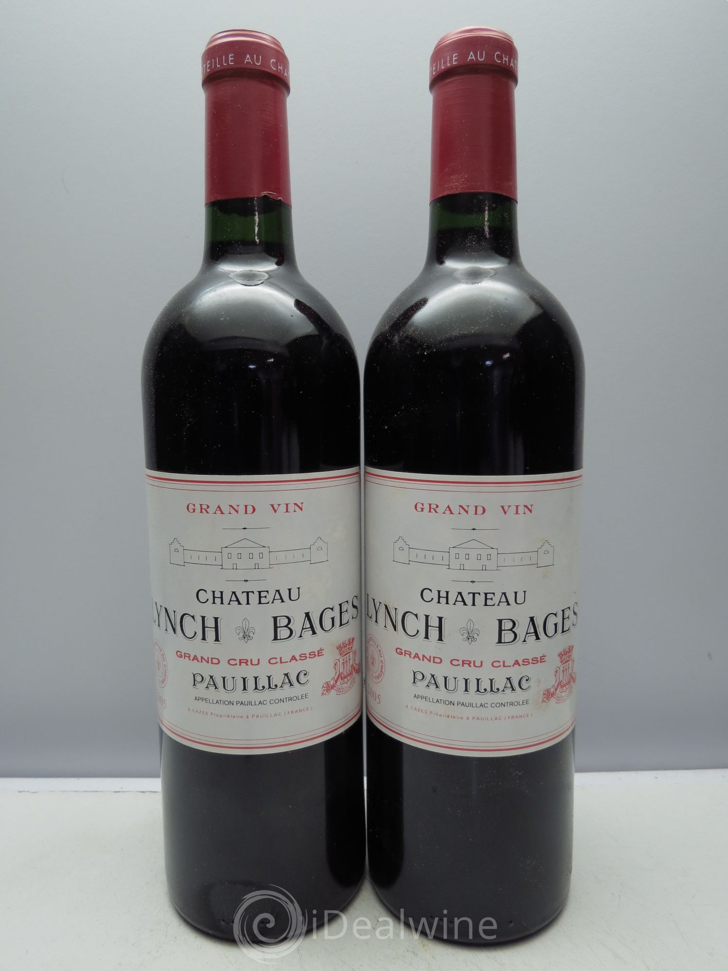 Château Lynch Bages 5ème Grand Cru Classé (CB sans couvercle) 2005 - Lot de 12 bouteilles - 6