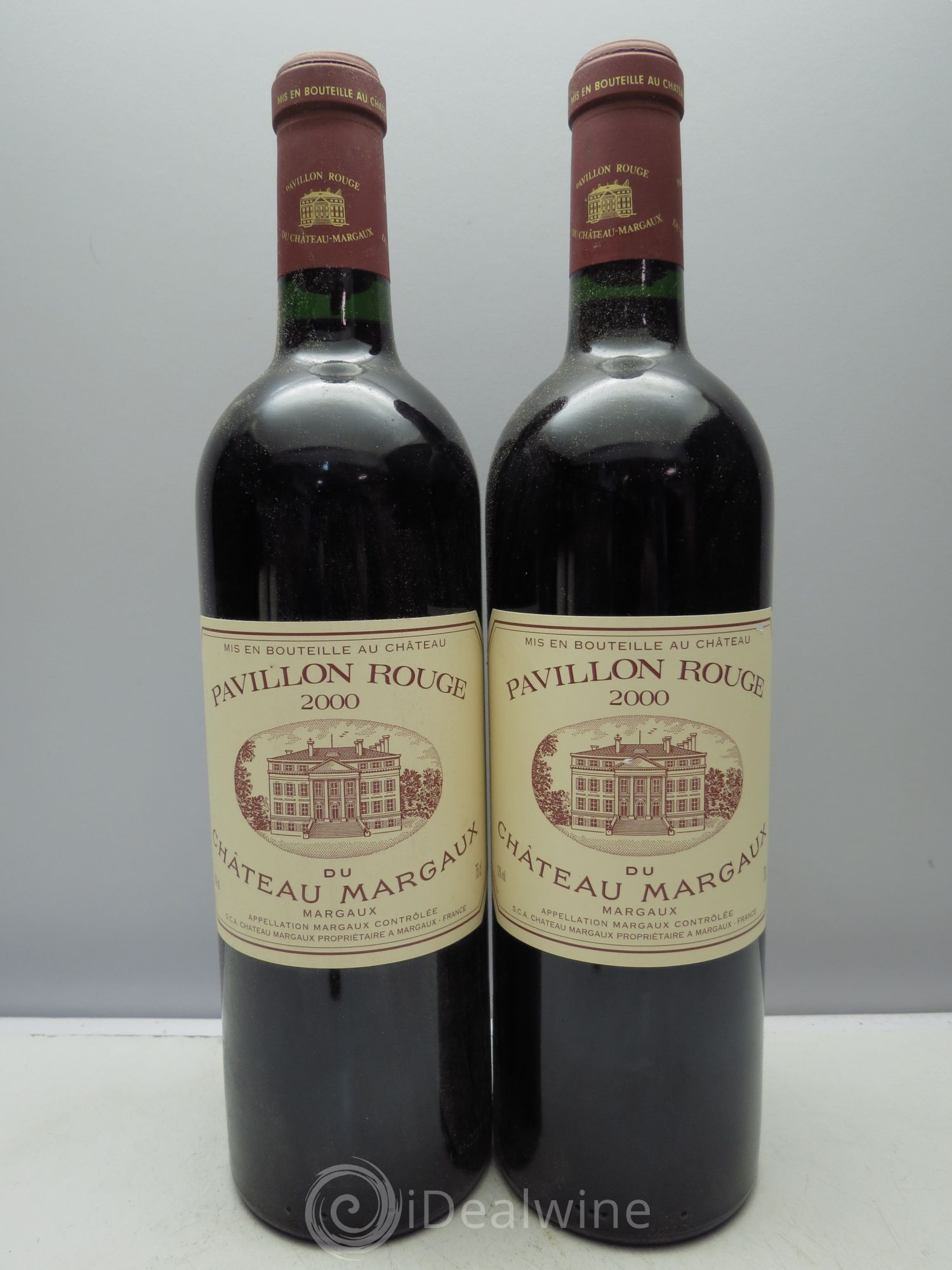 Pavillon Rouge du Château Margaux Second Vin (CB sans couvercle) 2000 - Lot de 12 bouteilles - 1