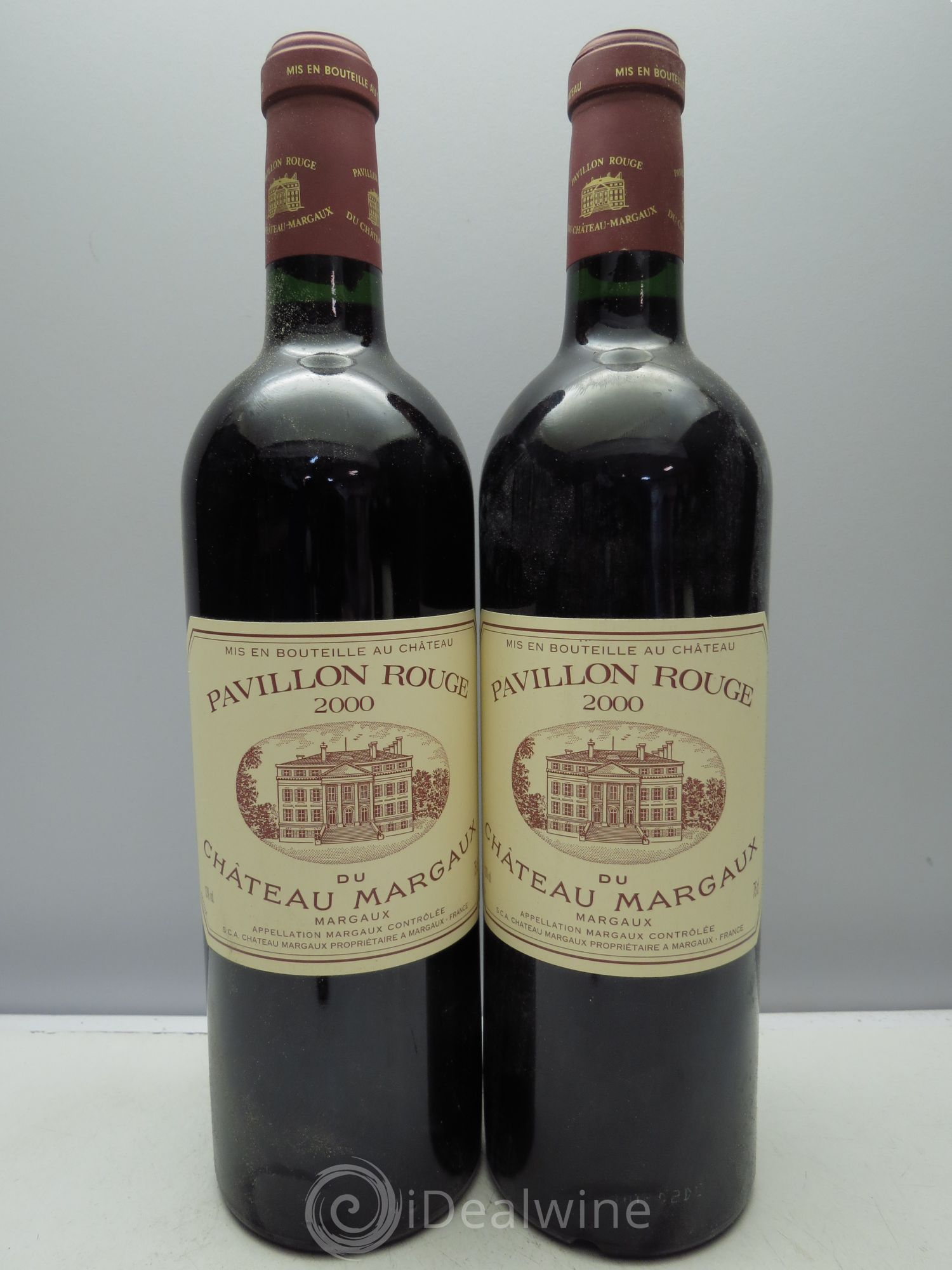 Pavillon Rouge du Château Margaux Second Vin (CB sans couvercle) 2000 - Lot de 12 bouteilles - 2