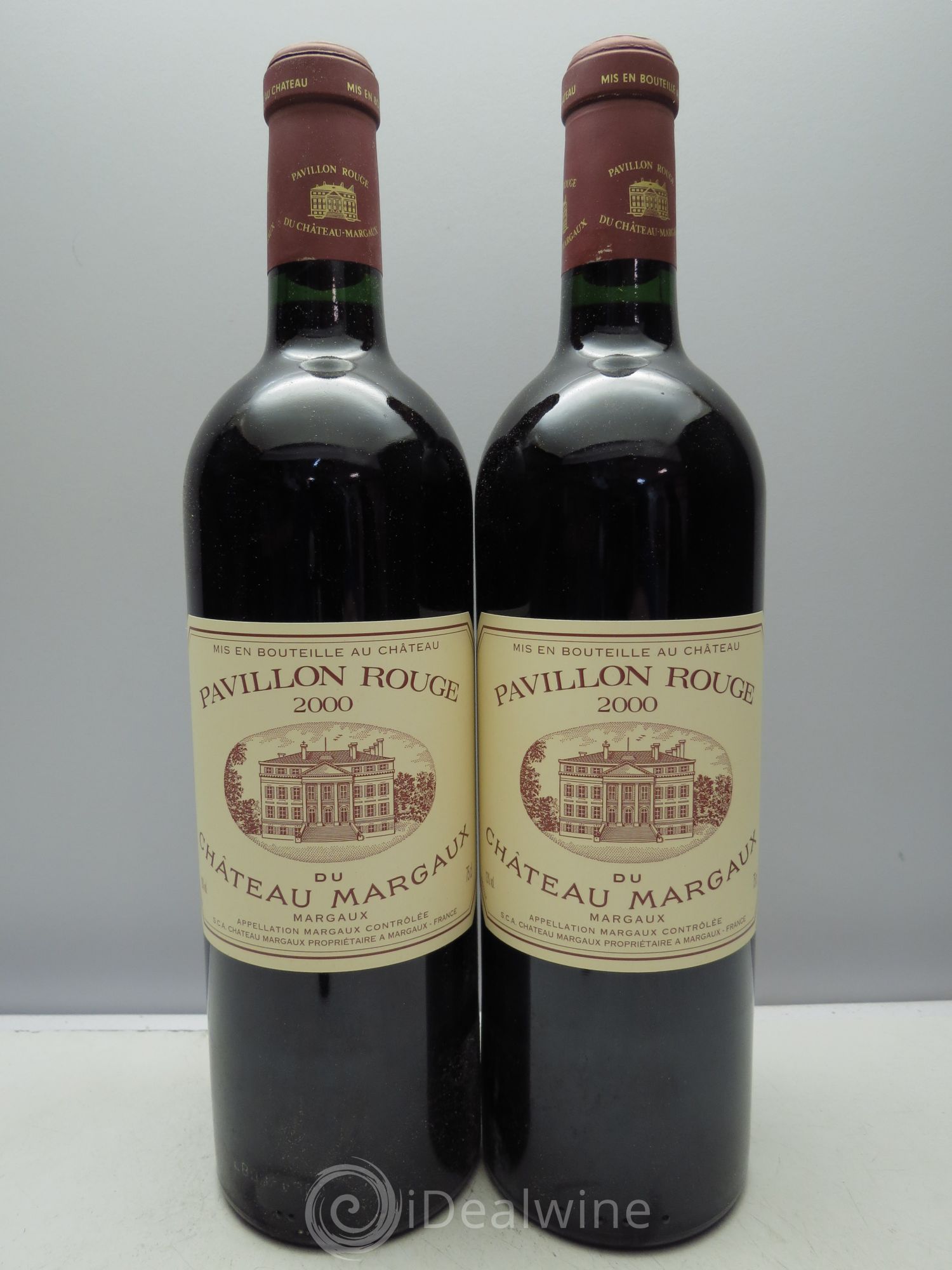 Pavillon Rouge du Château Margaux Second Vin (CB sans couvercle) 2000 - Lot de 12 bouteilles - 6
