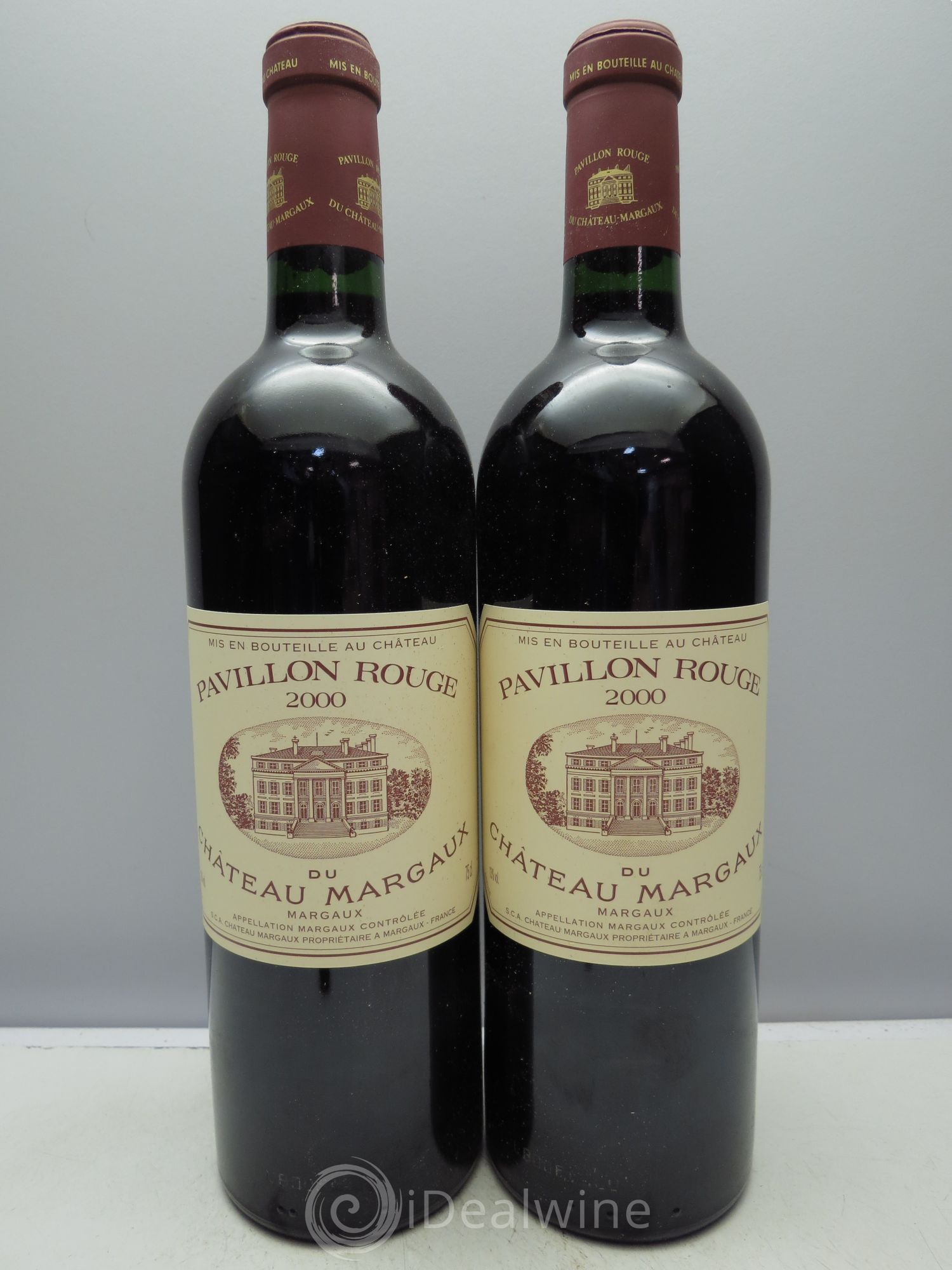 Pavillon Rouge du Château Margaux Second Vin 2000 - Lot de 12 bouteilles - 1