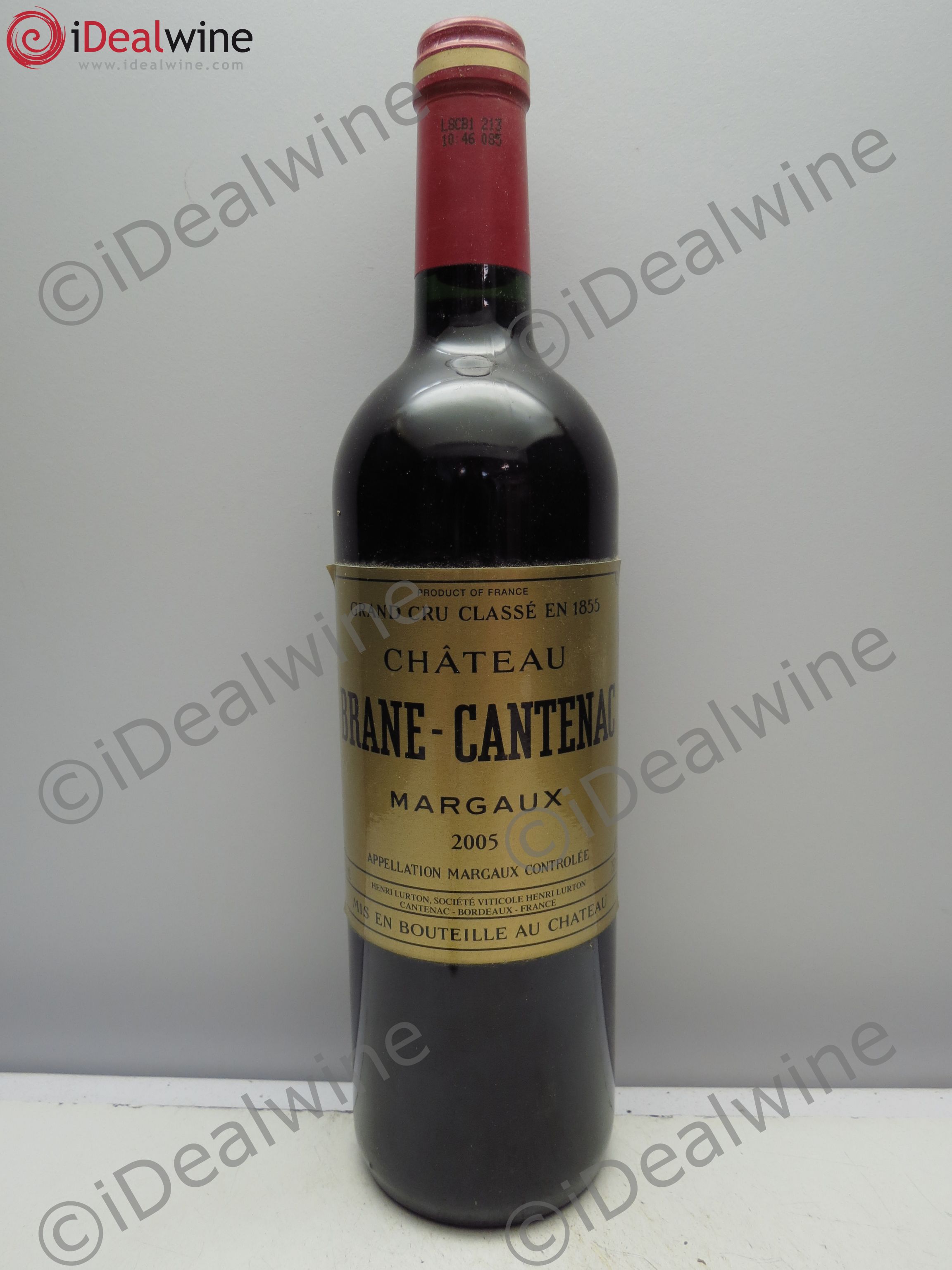 Château Brane Cantenac 2ème Grand Cru Classé (CB sans couvercle) 2005 - Lot de 12 bouteilles - 0