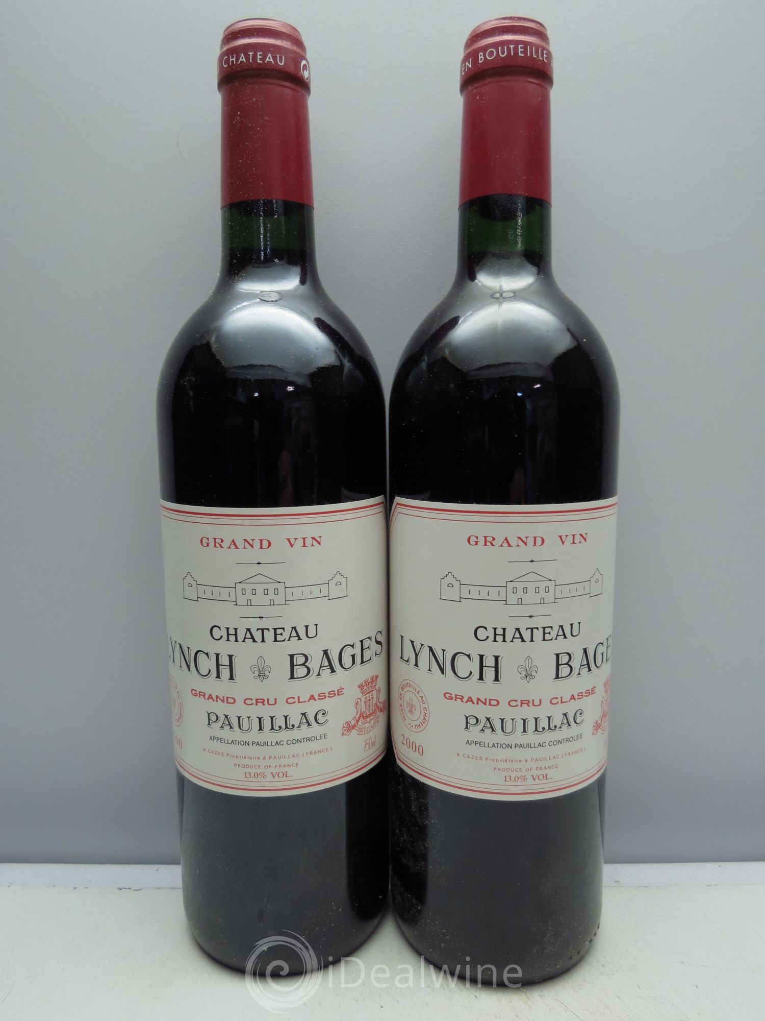 Château Lynch Bages 5ème Grand Cru Classé (2 CB de 6btes) 2000 - Lot de 12 bouteilles - 6