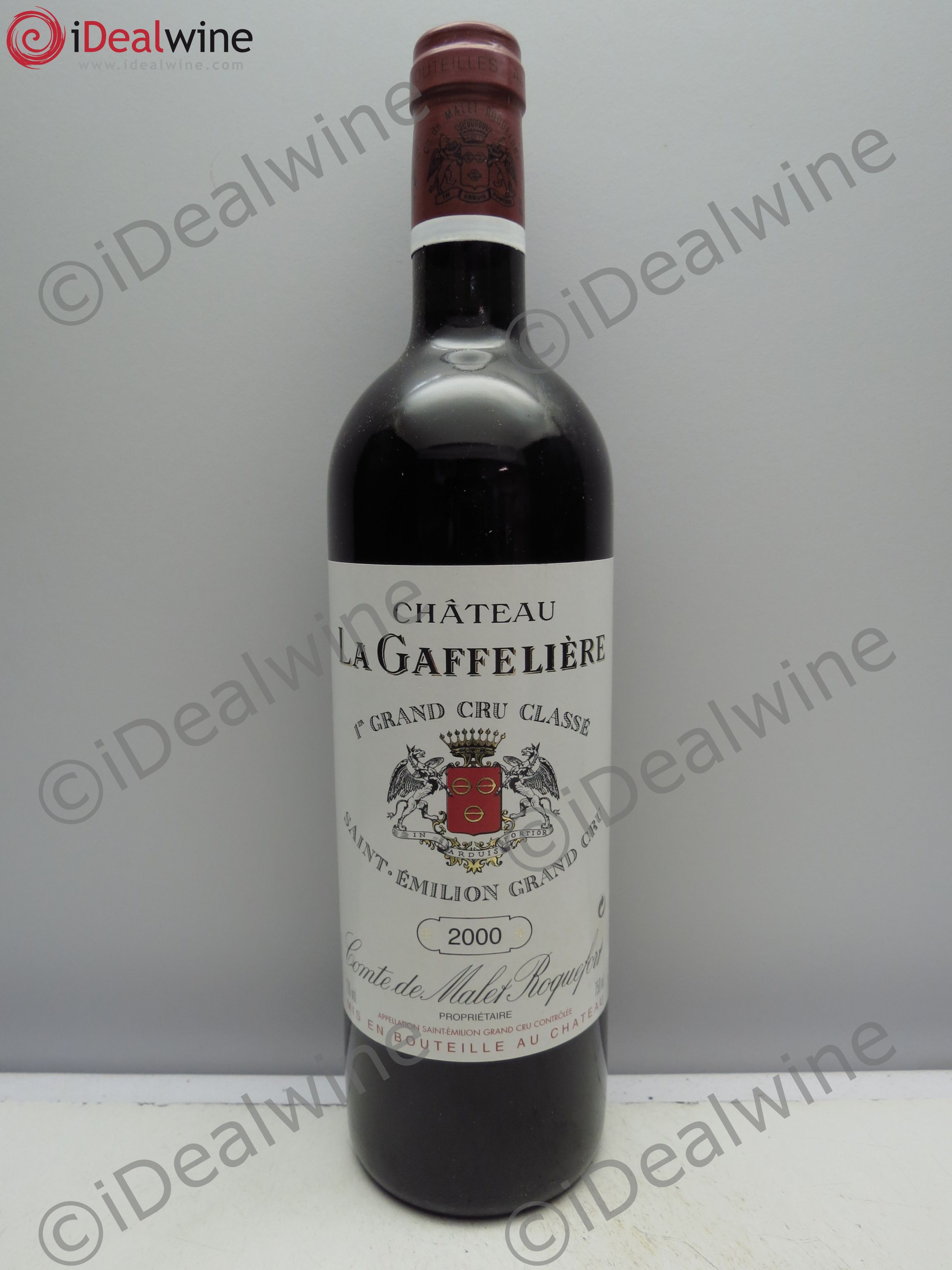 Château la Gaffelière 1er Grand Cru Classé B 2000 - Lot de 6 bouteilles - 0