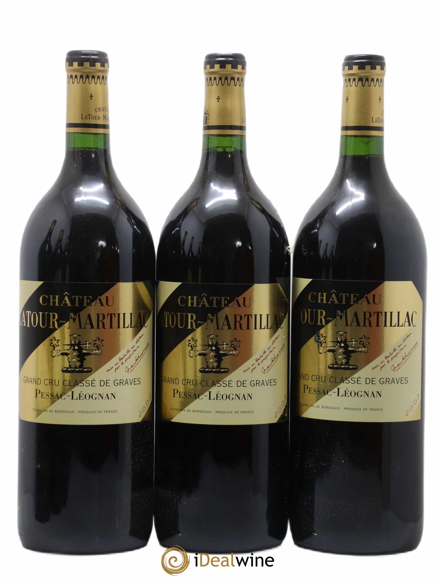 Château Latour-Martillac Cru Classé de Graves 2005 - Lot de 6 magnums - 2