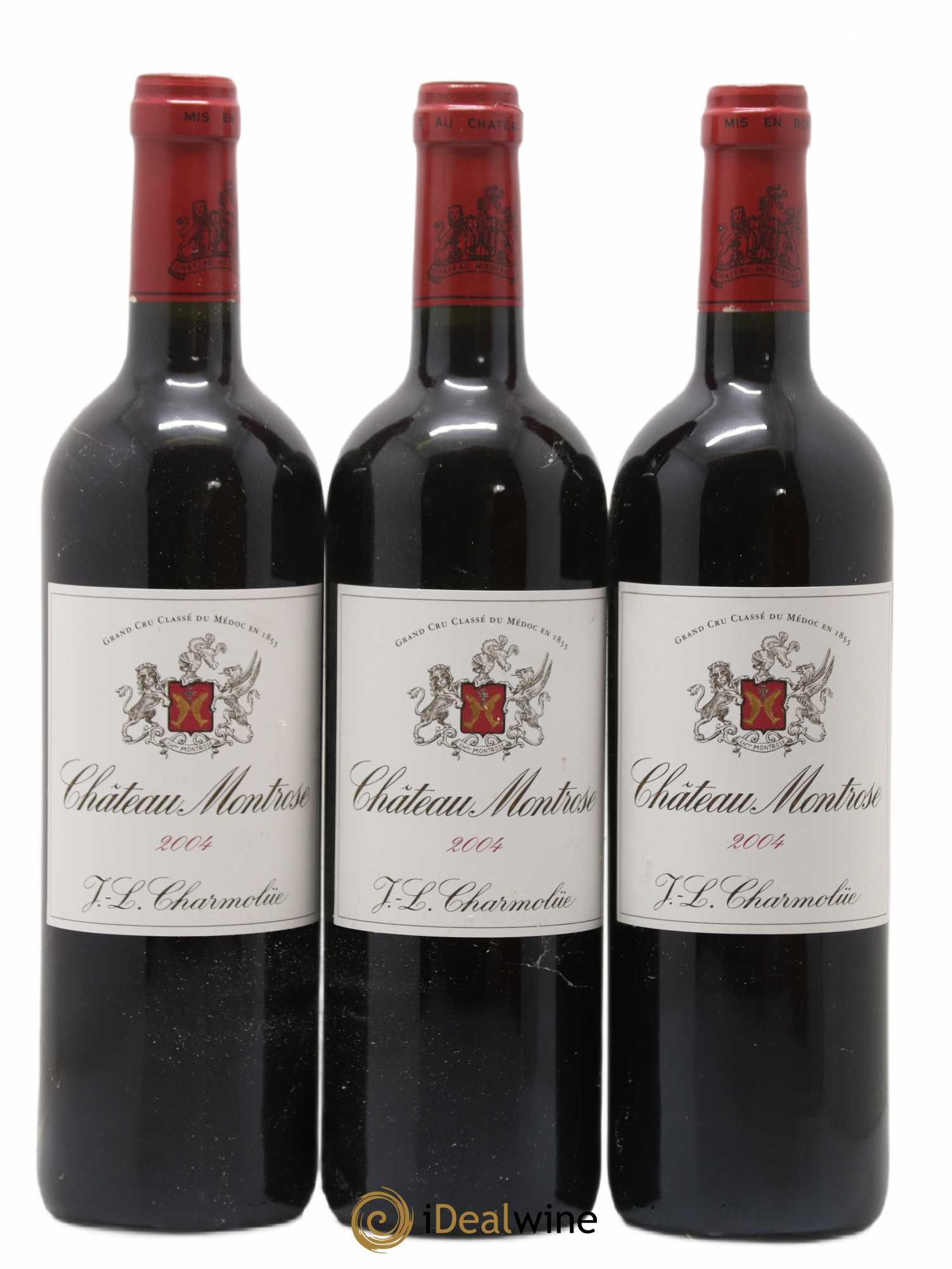 Château Montrose 2ème Grand Cru Classé 2004 - Lot de 6 bouteilles - 1