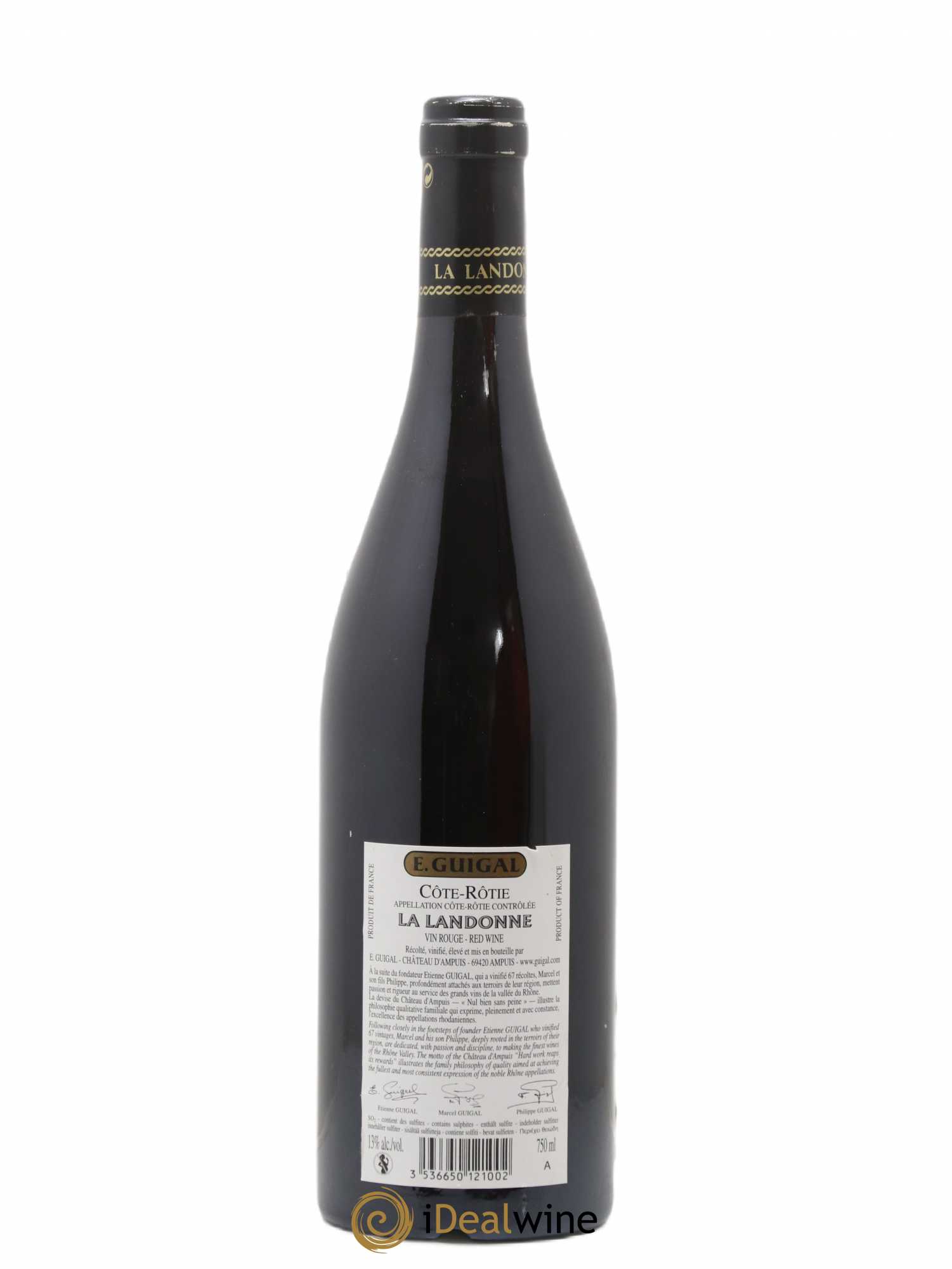 Côte-Rôtie La Landonne Guigal 2008 - Lot de 1 bouteille - 1