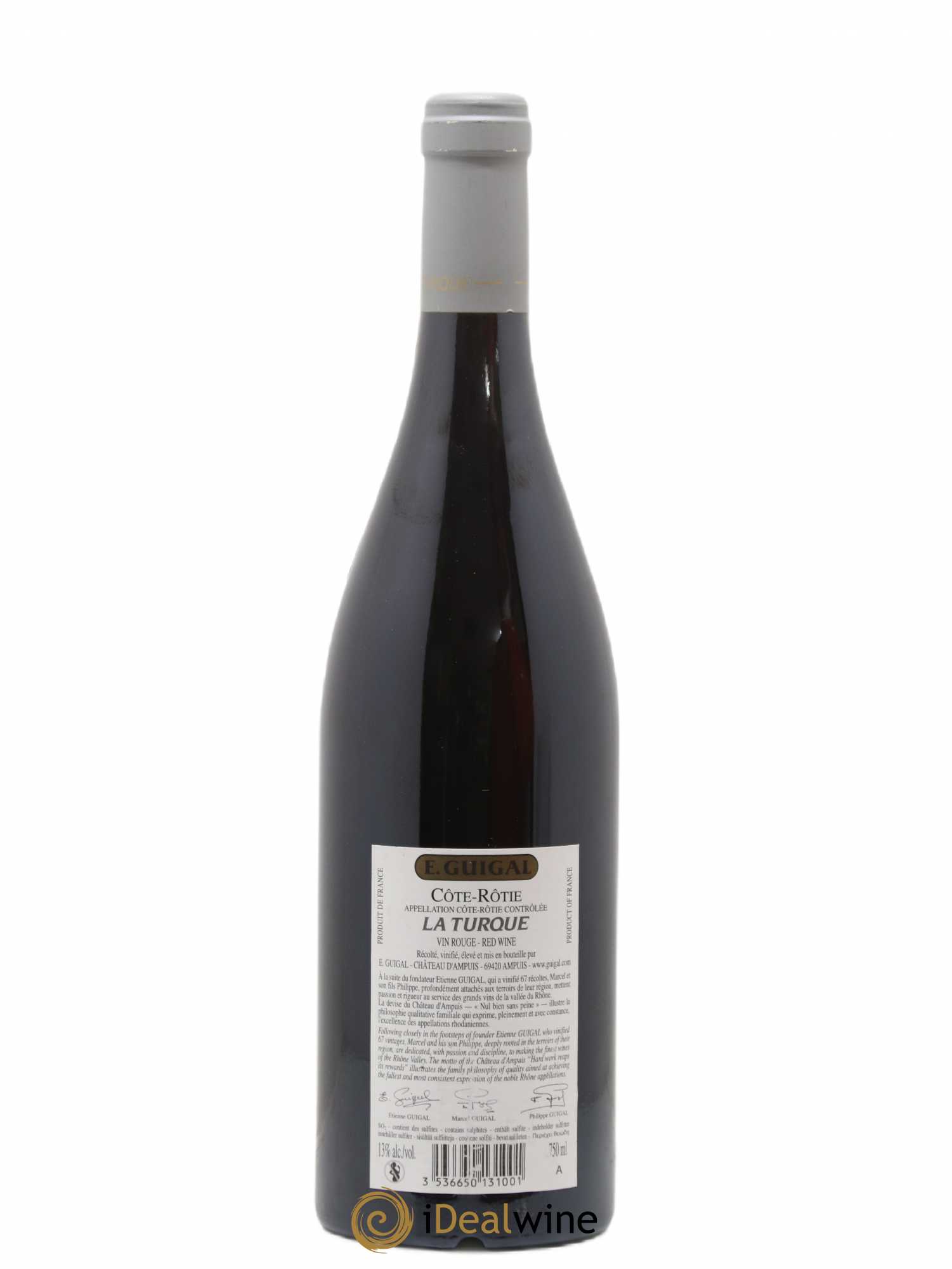 Côte-Rôtie La Turque Guigal 2008 - Lot de 1 bouteille - 1