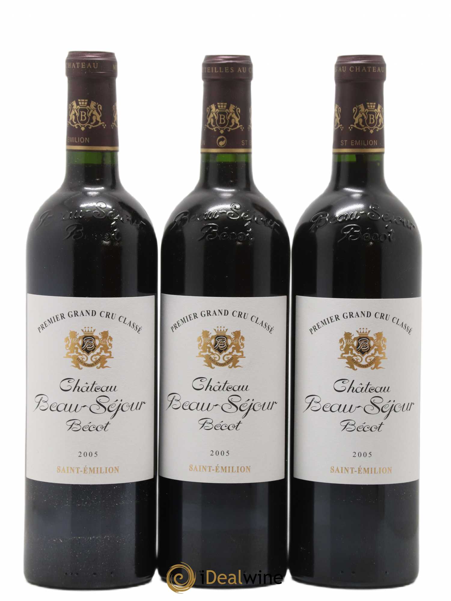 Château Beau-Séjour Bécot 1er Grand Cru Classé B 2005 - Lot de 6 bouteilles - 2