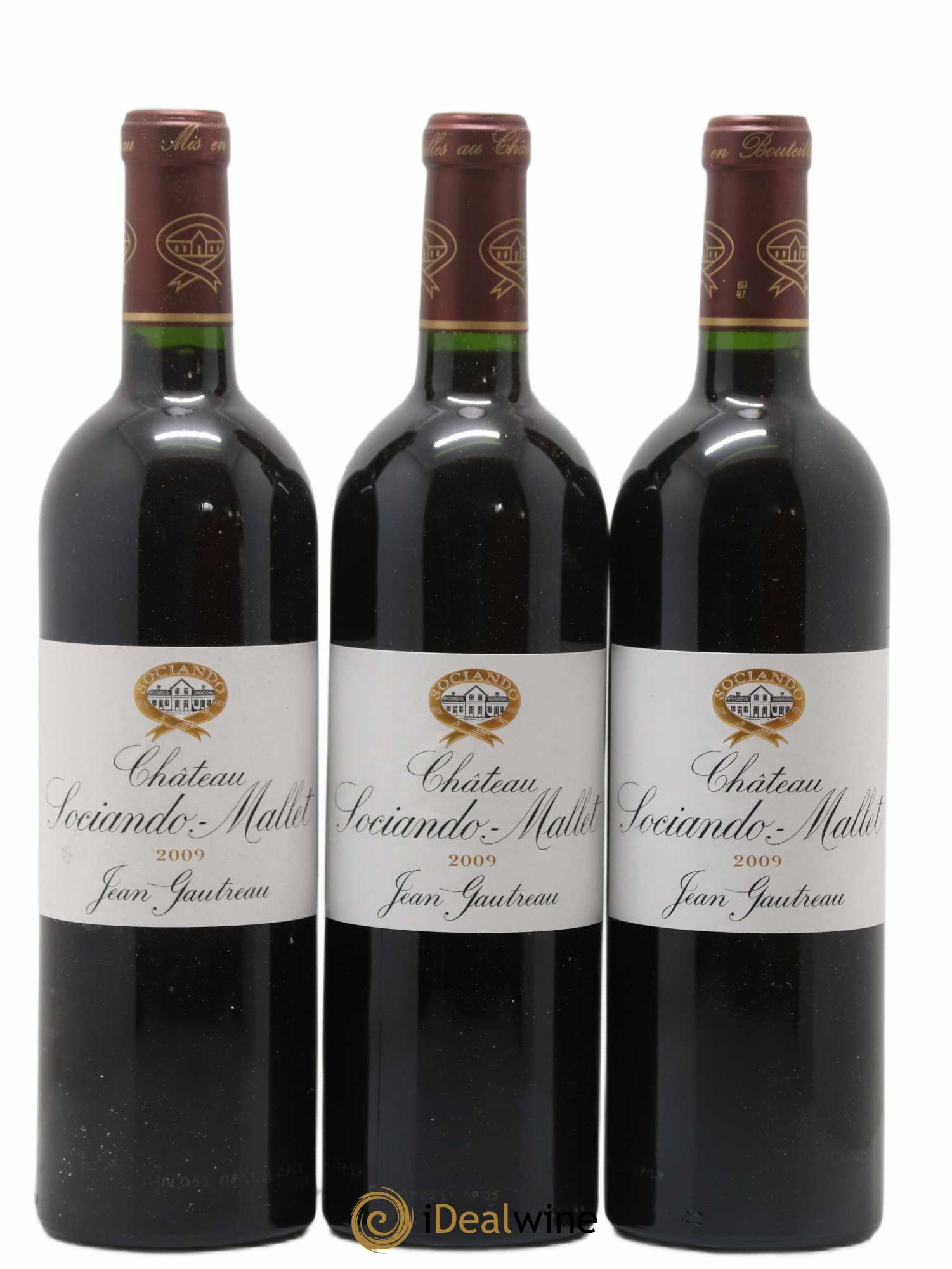 Château Sociando Mallet 2009 - Lot de 12 bouteilles - 1