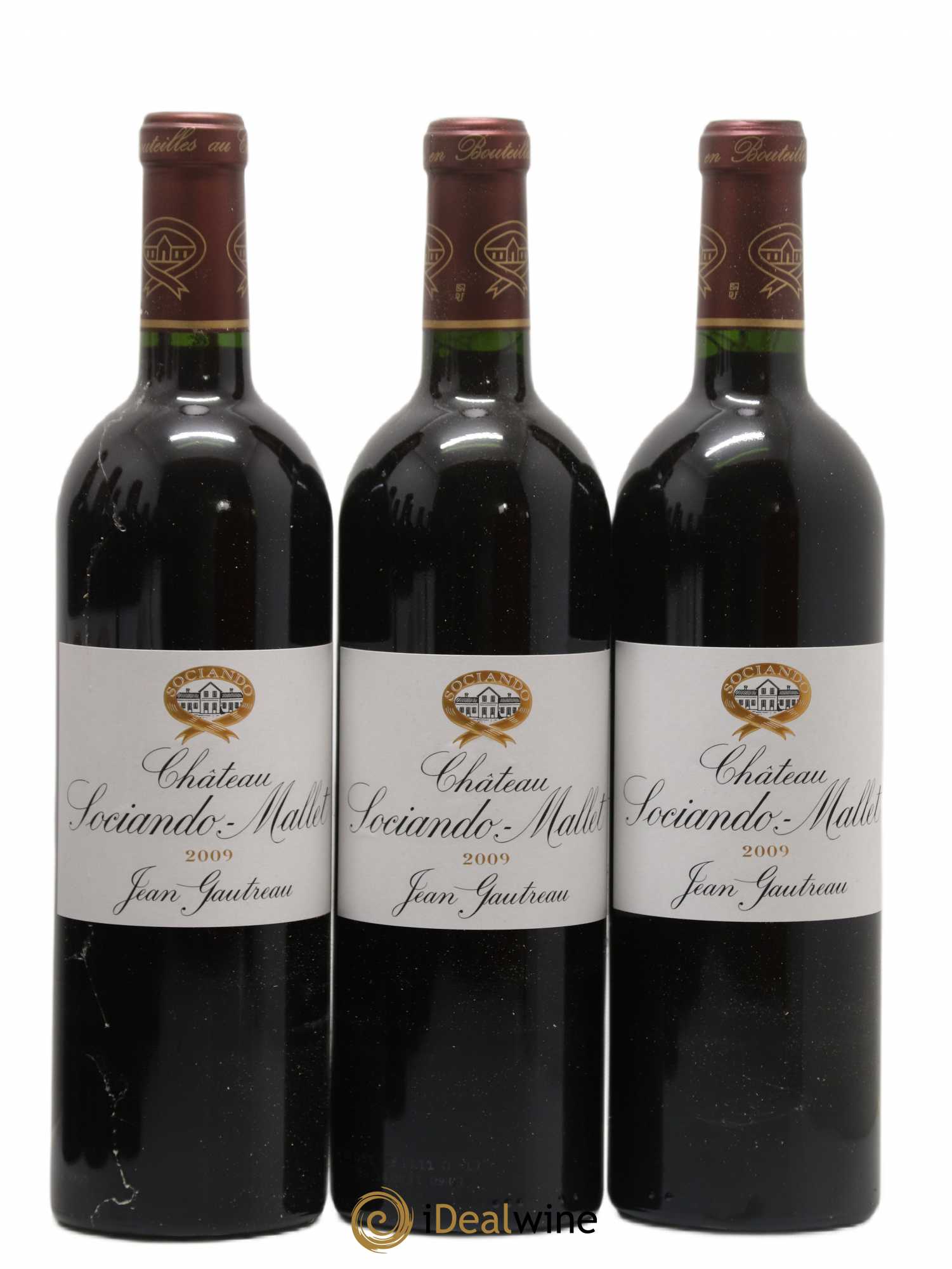 Château Sociando Mallet 2009 - Lot de 12 bouteilles - 4