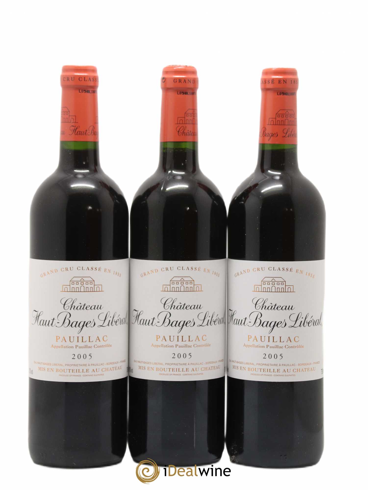 Château Haut Bages Libéral 5ème Grand Cru Classé 2005 - Lot de 12 bouteilles - 2