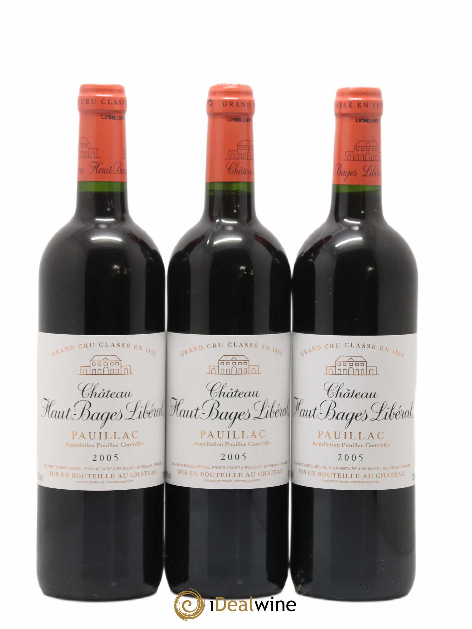 Château Haut Bages Libéral 5ème Grand Cru Classé 2005 - Lot de 12 bouteilles - 3
