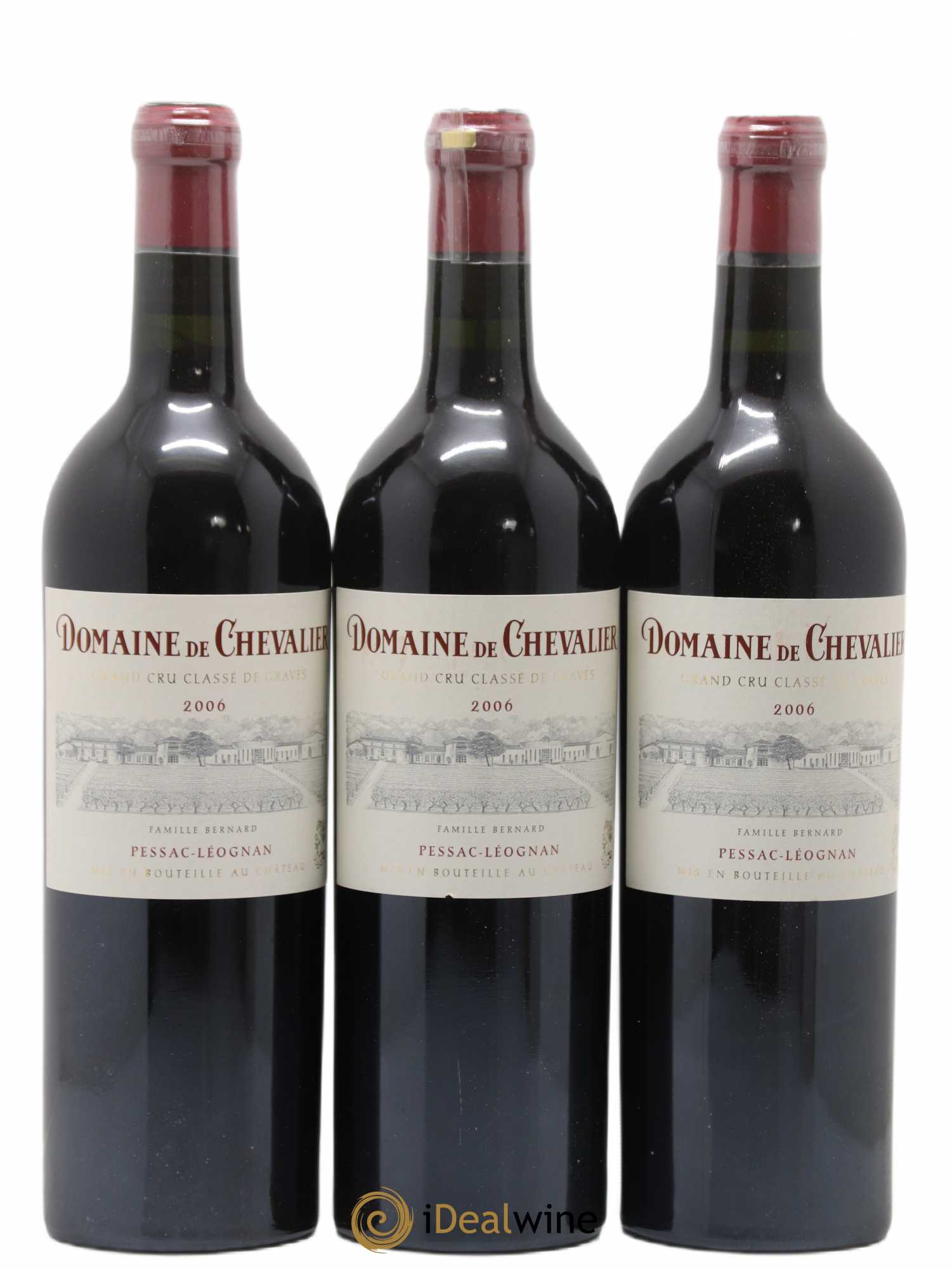 Domaine de Chevalier Cru Classé de Graves 2006 - Lot de 12 bouteilles - 1