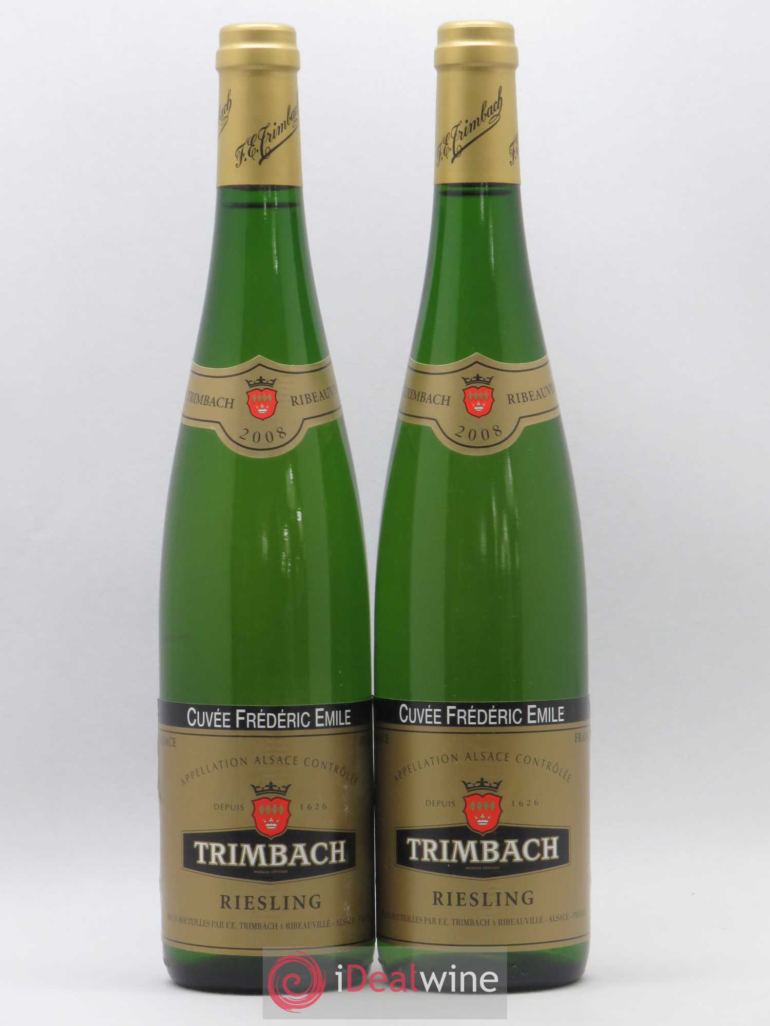 Alsace Riesling Cuvée Frédéric Emile Trimbach (Domaine) 2008 - Lot de 2 bouteilles - 0
