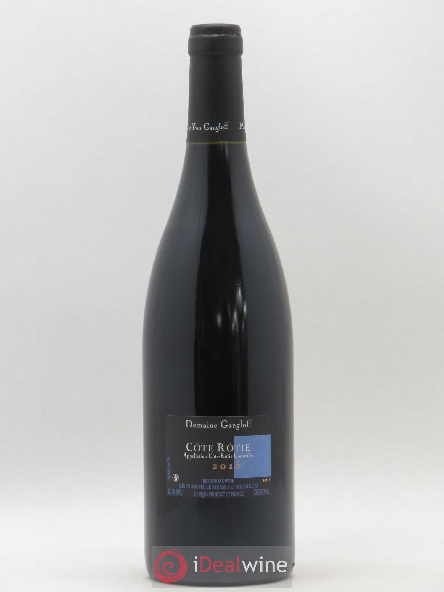 Côte-Rôtie La Barbarine Gangloff (Domaine) 2015 - Lot de 1 bouteille - 1