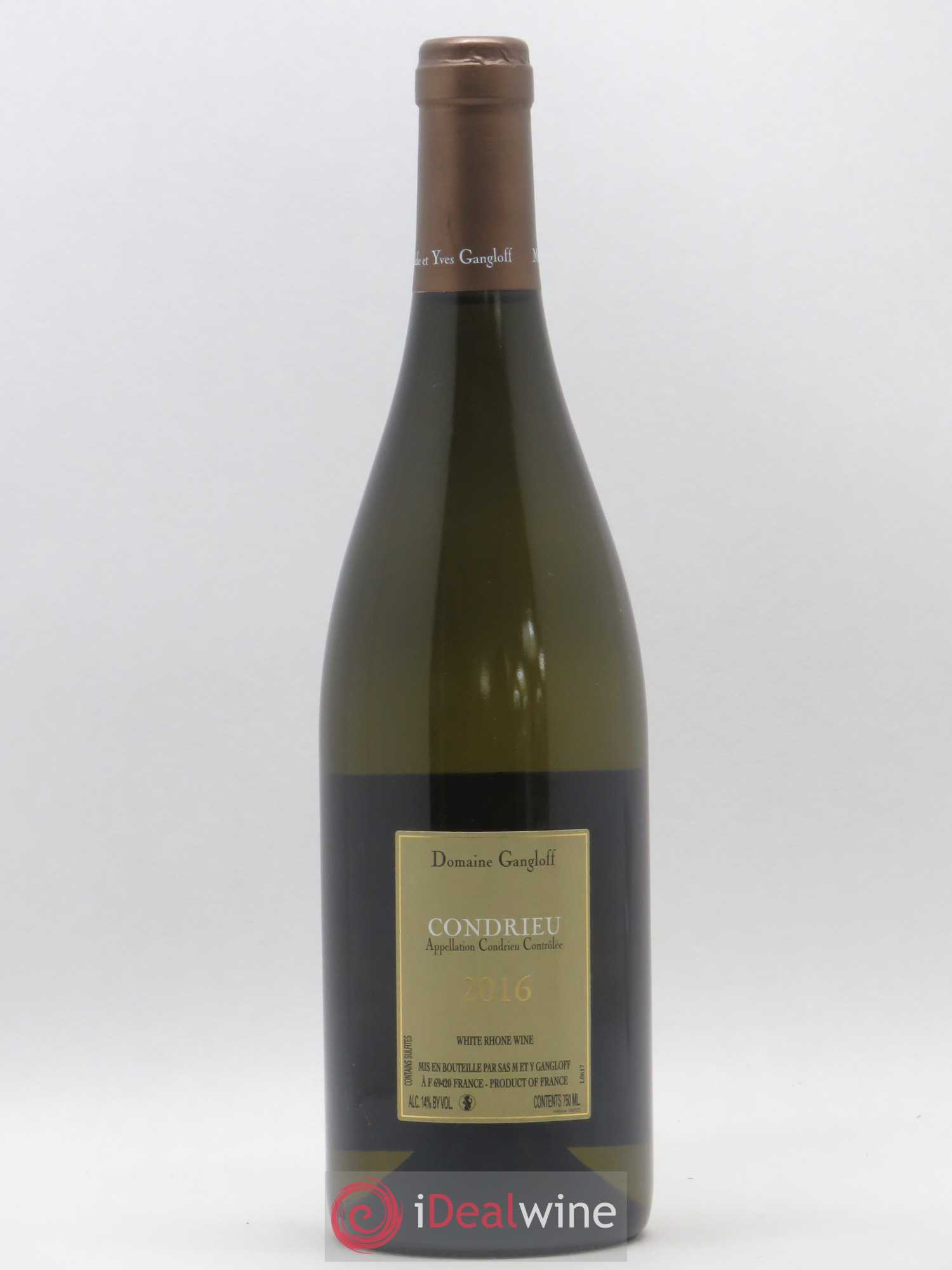 Condrieu Domaine Gangloff (Domaine) 2016 - Lot de 1 bouteille - 1