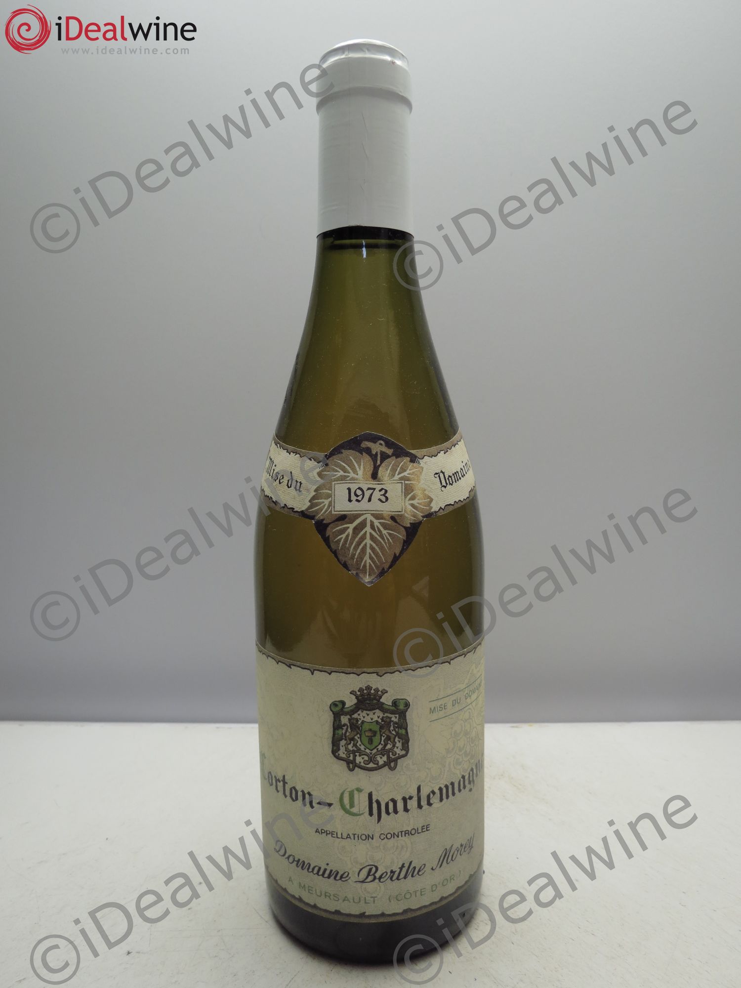 Corton-Charlemagne Grand Cru Berthe Morey 1973 - Lot de 1 bouteille - 0