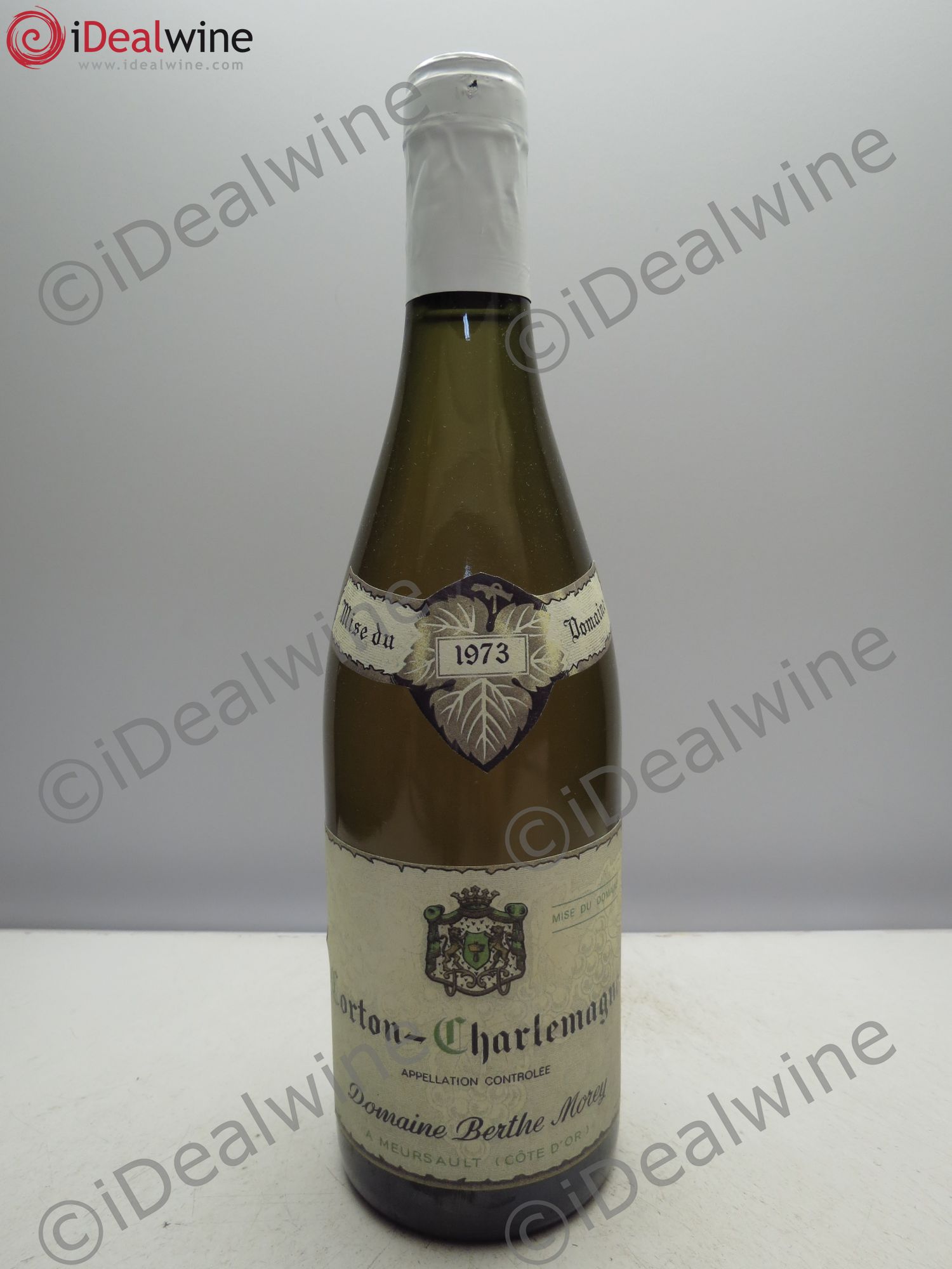 Corton-Charlemagne Grand Cru Berthe Morey 1973 - Posten von 1 Flasche - 0