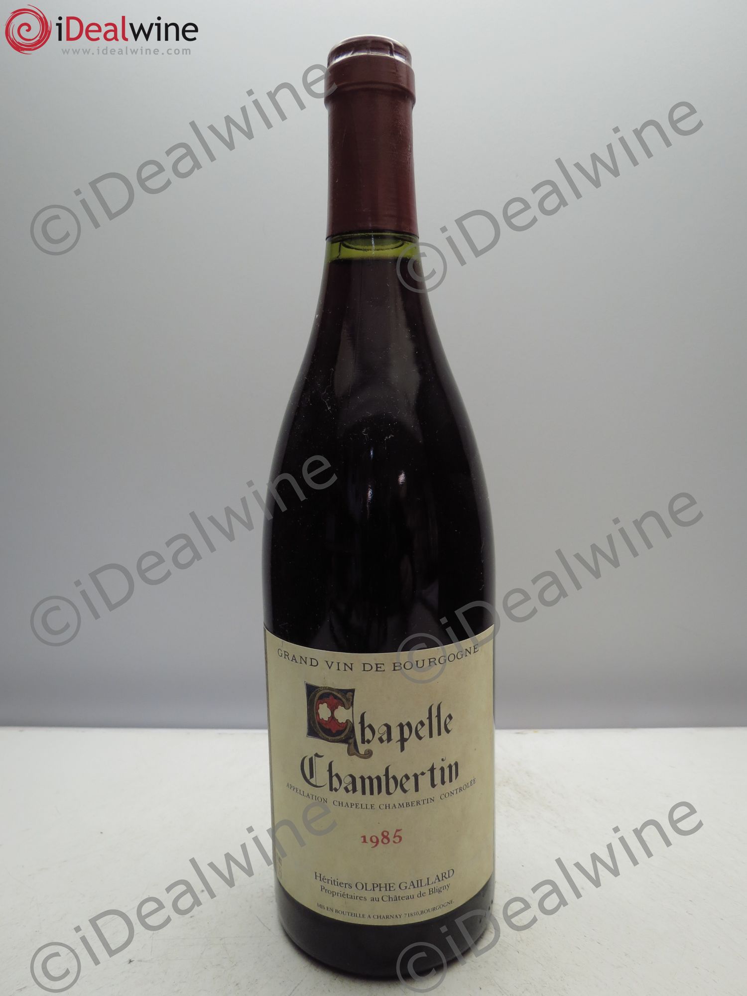 Chapelle-Chambertin Grand Cru Héritiers Olphe Gaillard 1985 - Posten von 6 Flaschen - 0